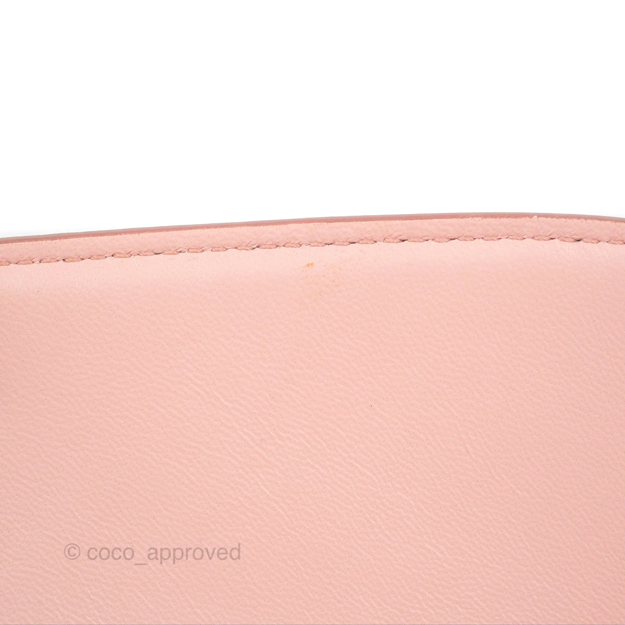 Celine Medium Classic Box Flap Light Pink Box Calfskin Silver Hardware