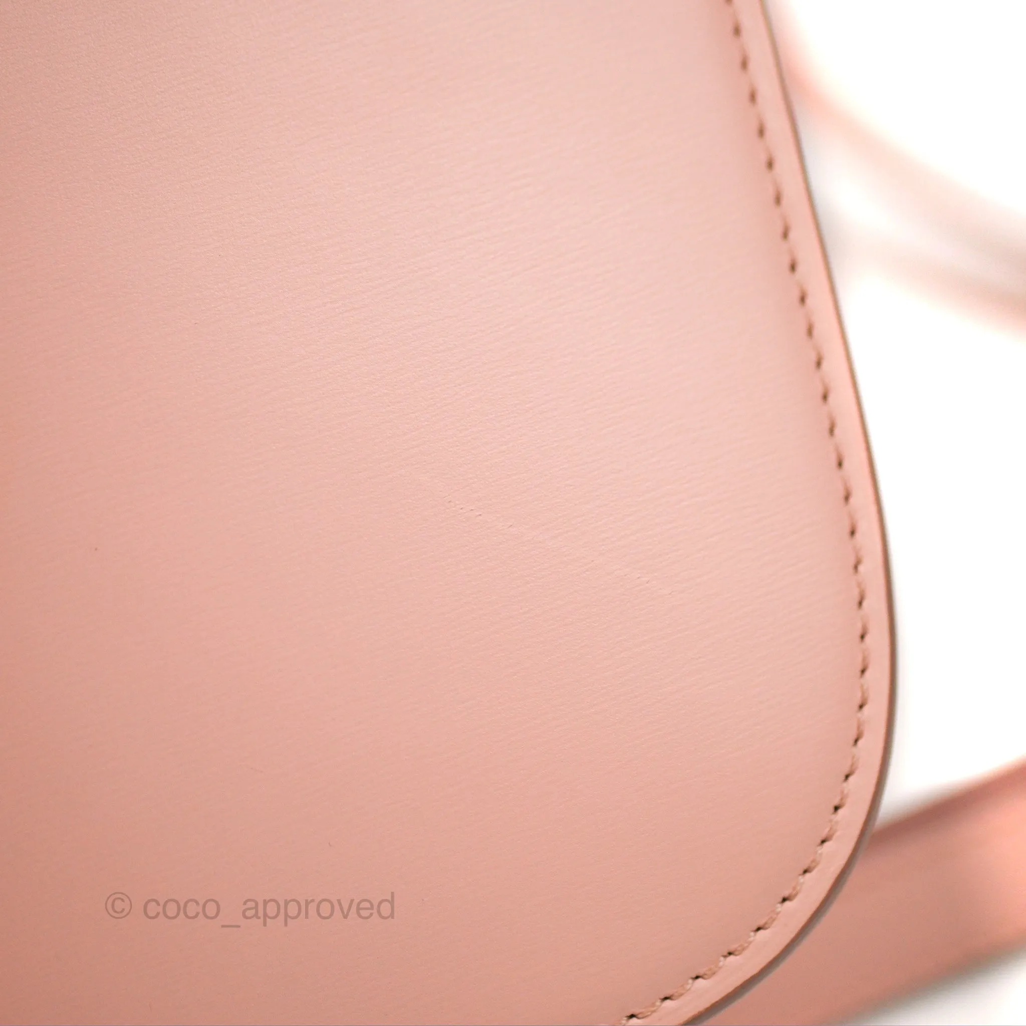 Celine Medium Classic Box Flap Light Pink Box Calfskin Silver Hardware