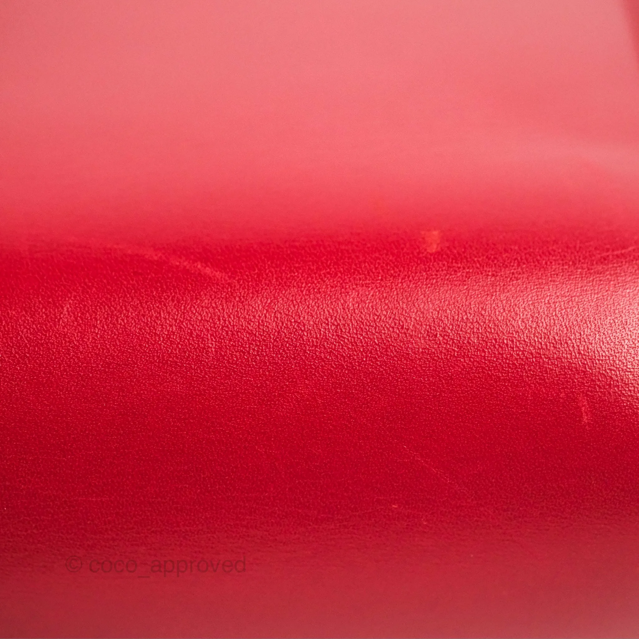Celine Medium Classic Box Flap Red Calfskin
