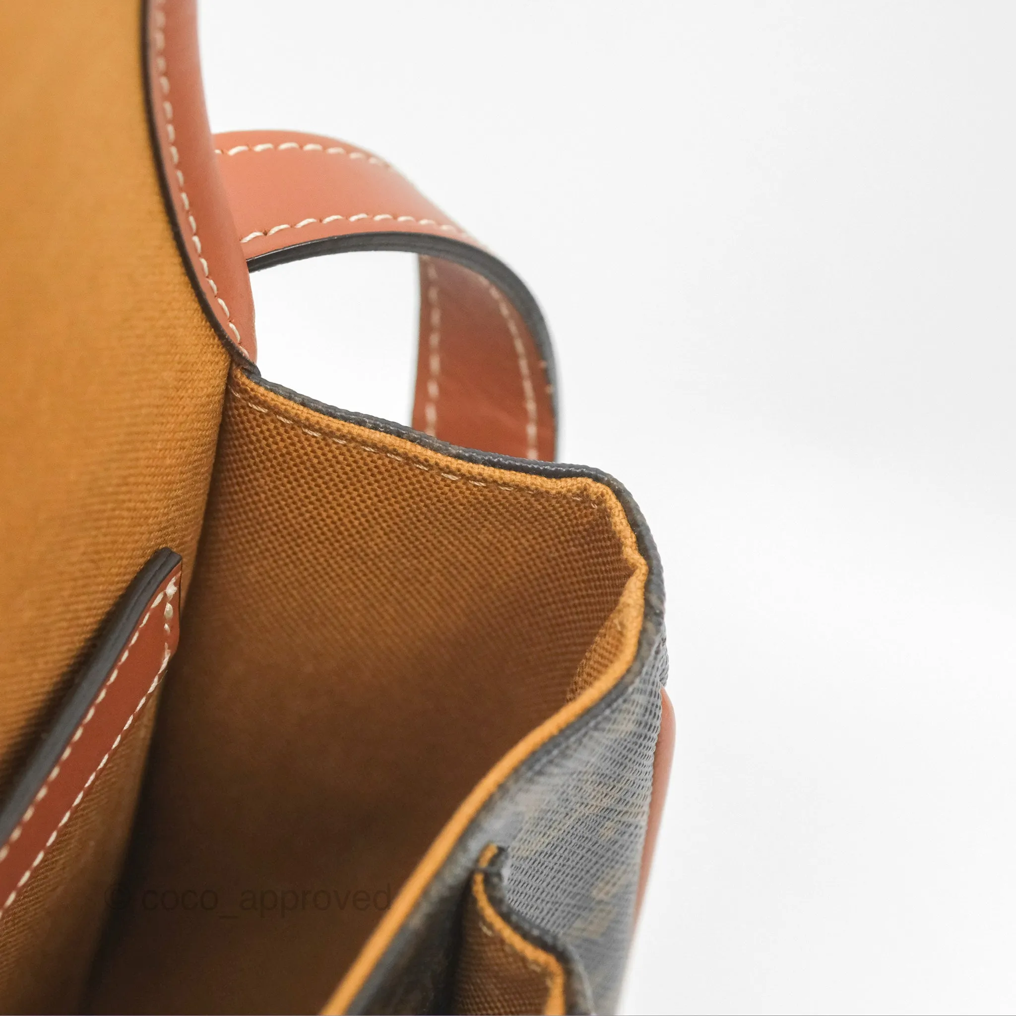 Celine Medium Folco Bag Triomphe Canvas Tan