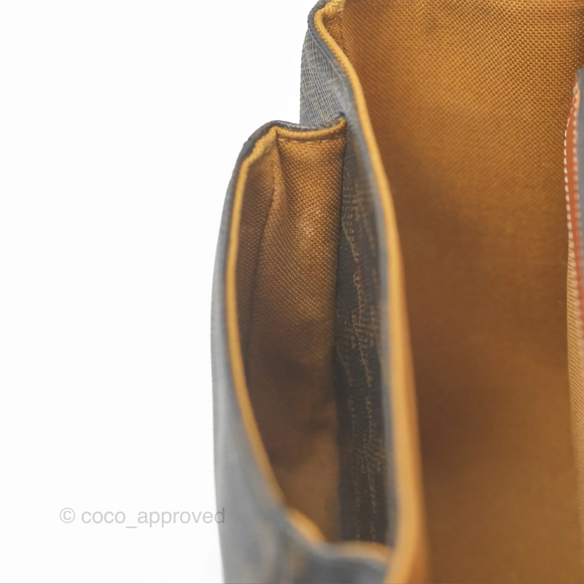 Celine Medium Folco Bag Triomphe Canvas Tan