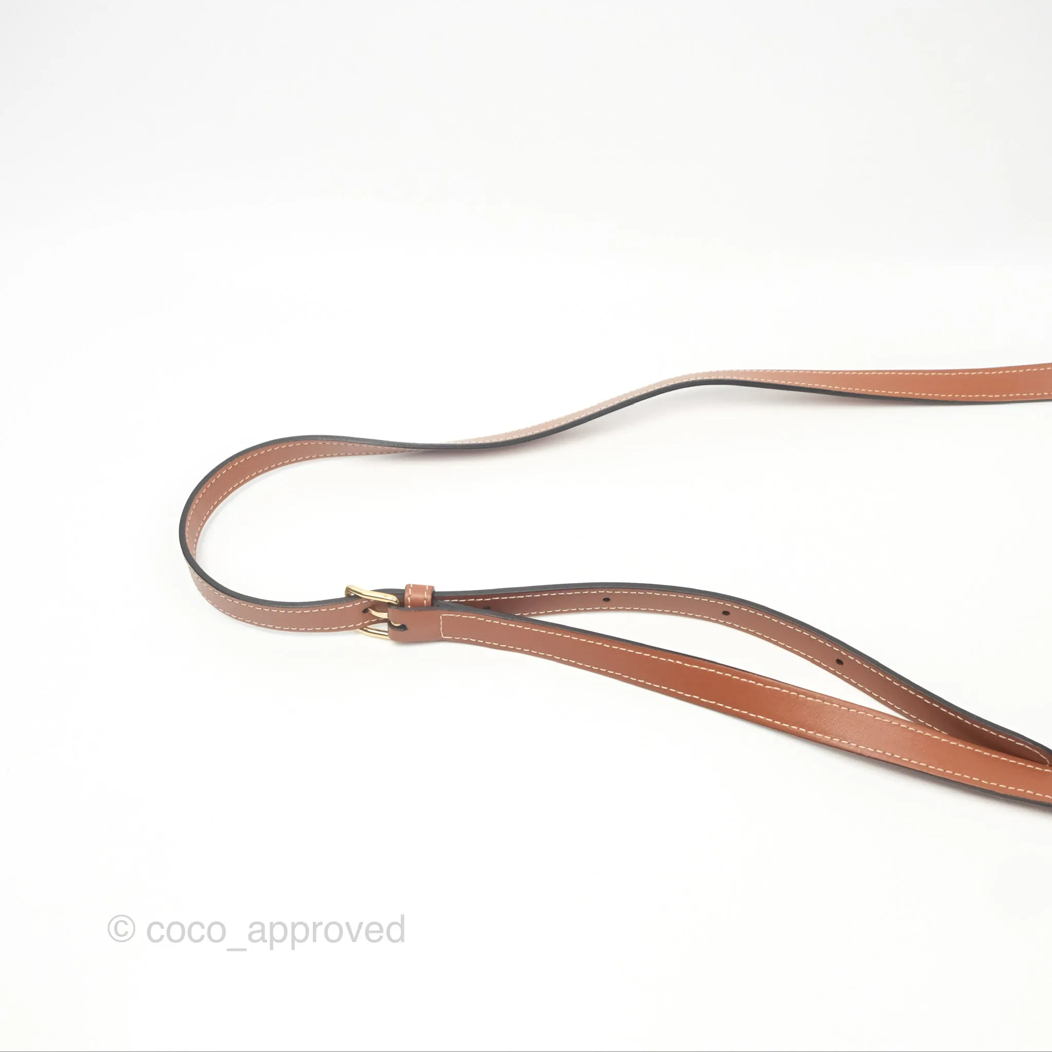 Celine Medium Folco Bag Triomphe Canvas Tan