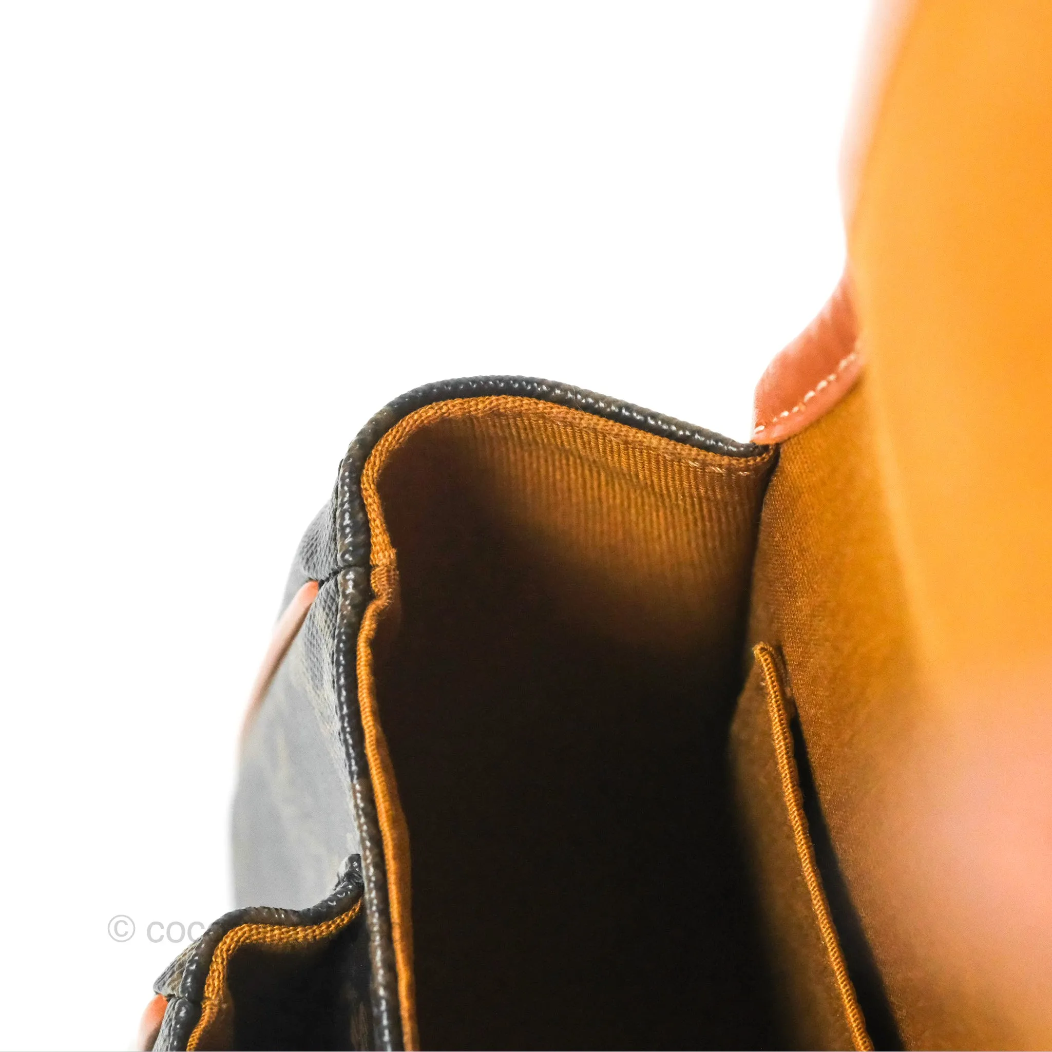 Celine Medium Folco Bag Triomphe Canvas Tan