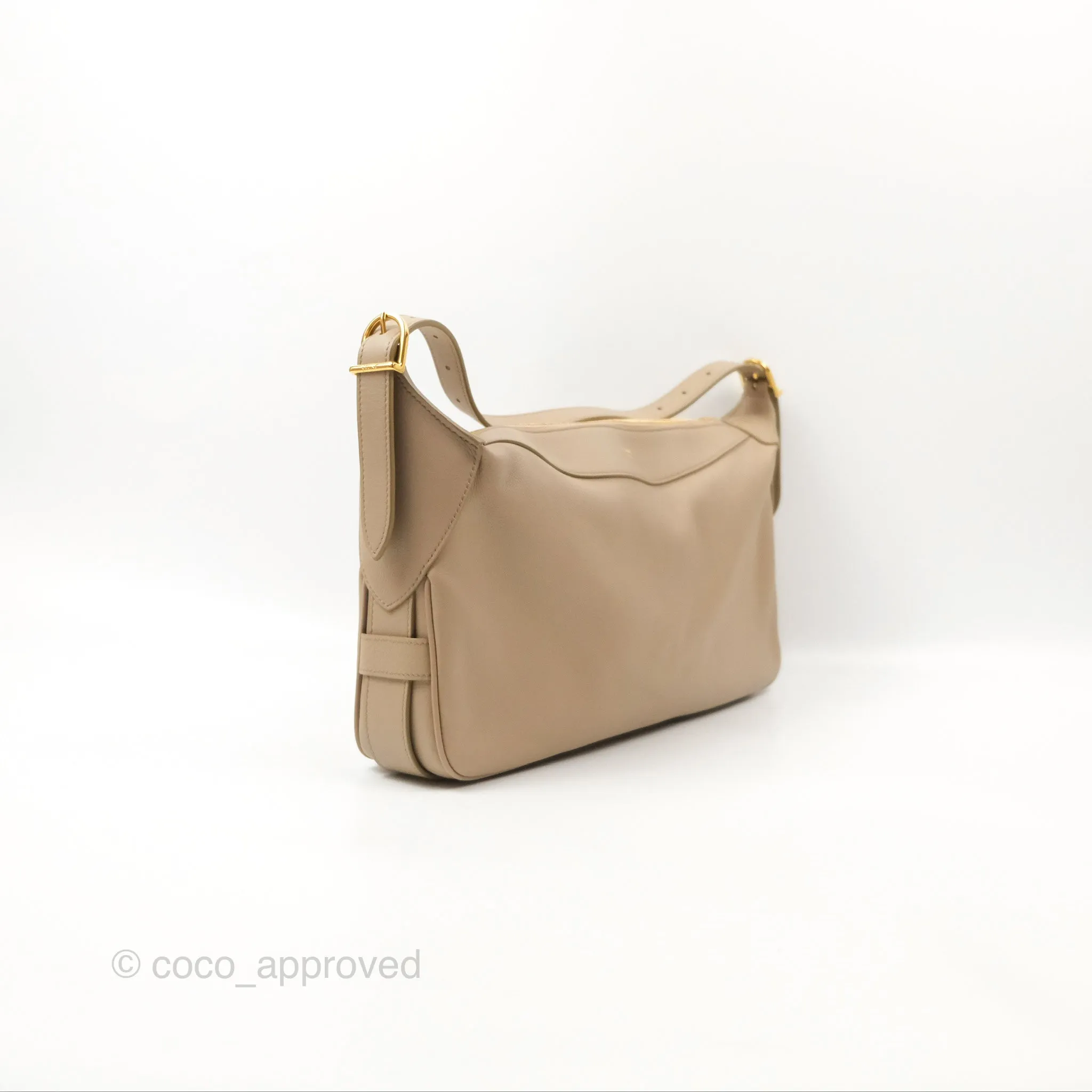 Celine Medium Romy Shoulder Bag Safari Supple Calfskin