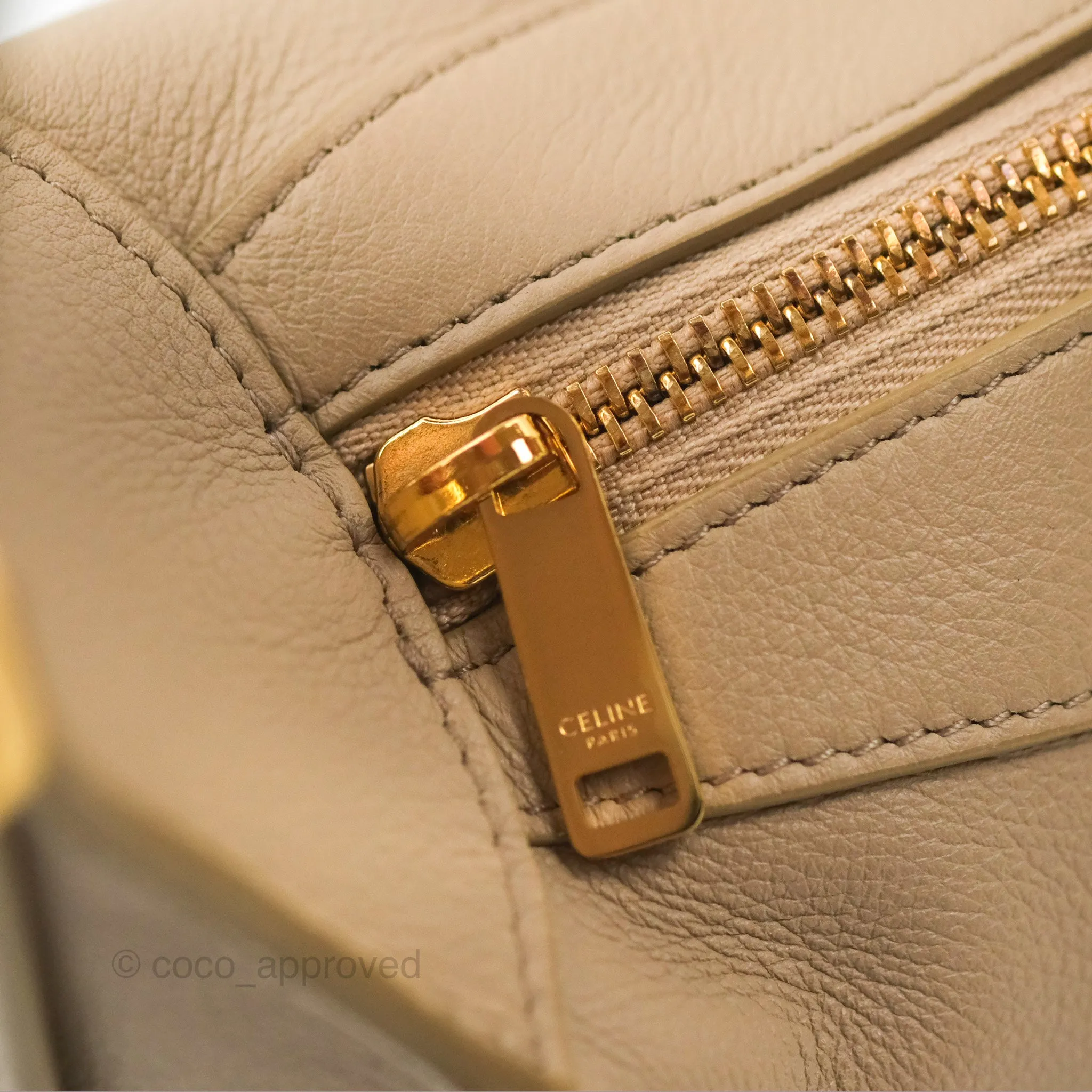 Celine Medium Romy Shoulder Bag Safari Supple Calfskin
