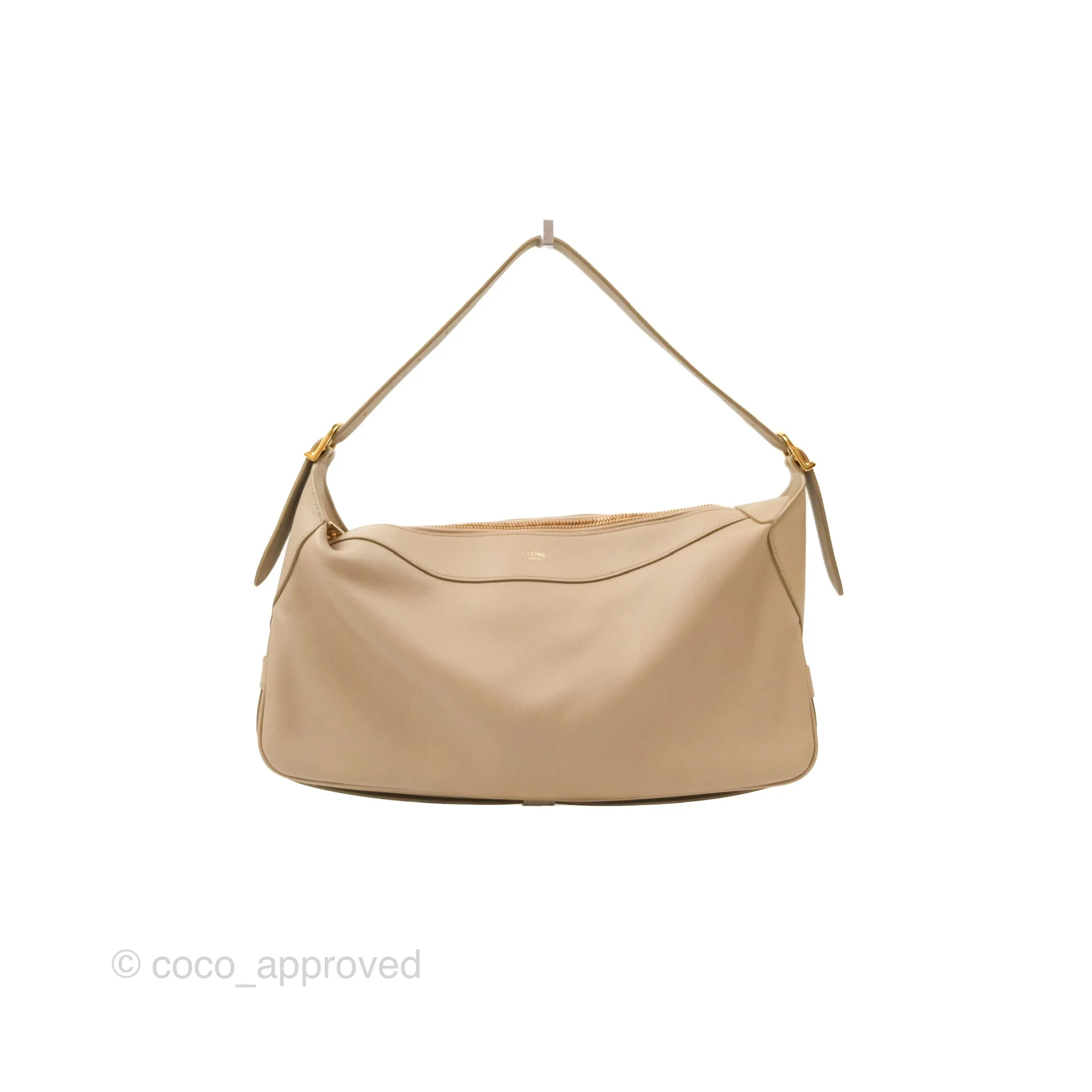 Celine Medium Romy Shoulder Bag Safari Supple Calfskin