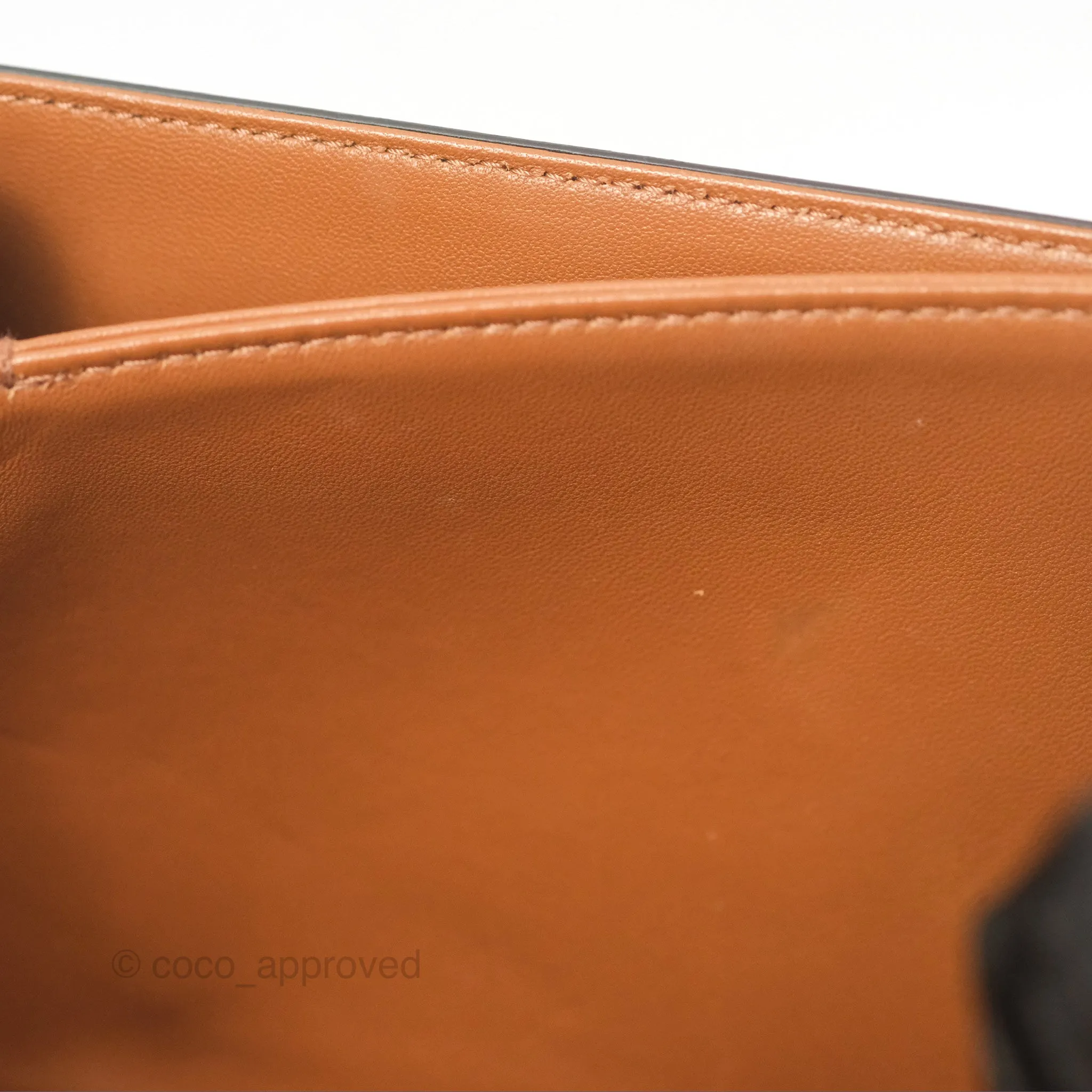 Celine Medium Triomphe Bag Triomphe Canvas Tan Calfskin