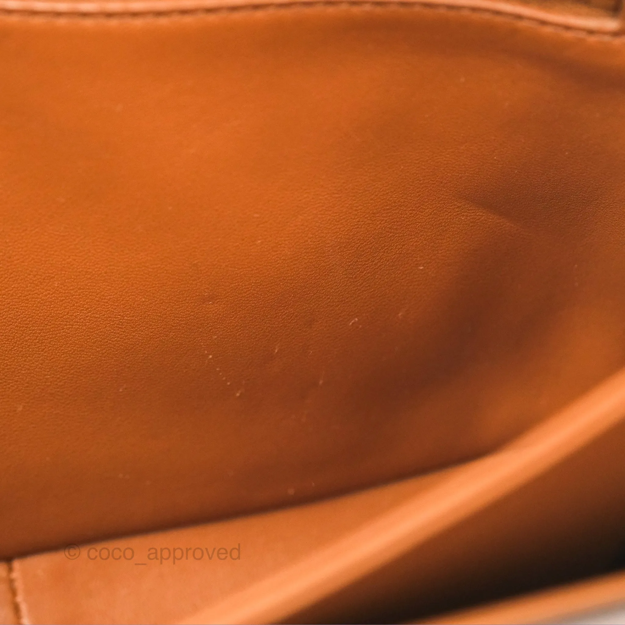 Celine Medium Triomphe Bag Triomphe Canvas Tan Calfskin