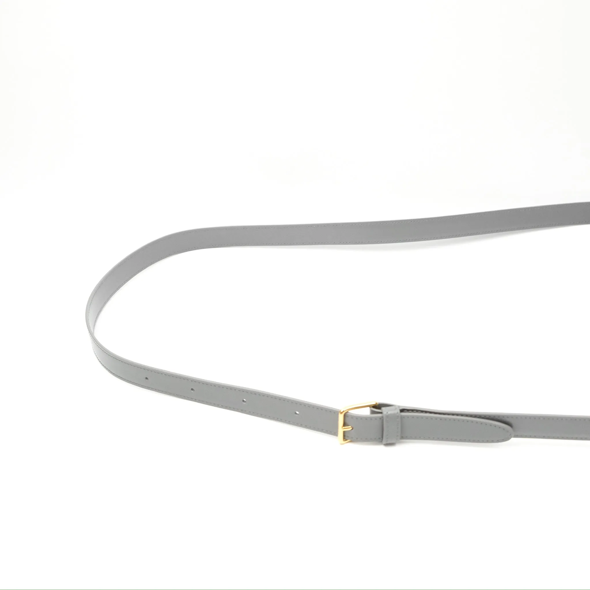 Celine Medium Triomphe Bag Zinc Shiny Calfskin