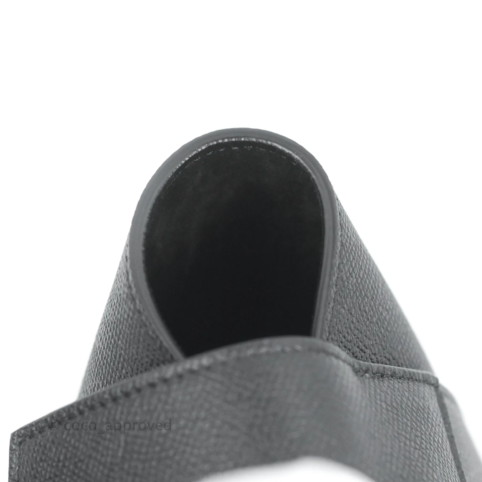 Celine Micro Belt Bag Dark Grey Grained Calfskin Gold Hardware
