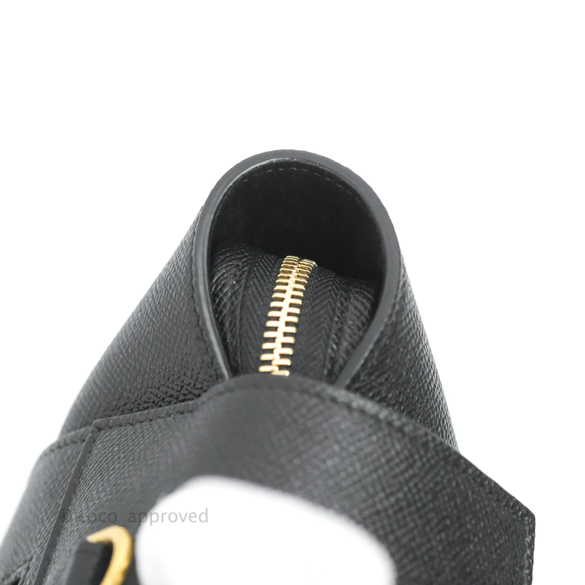 Celine Micro Belt Bag Dark Grey Grained Calfskin Gold Hardware