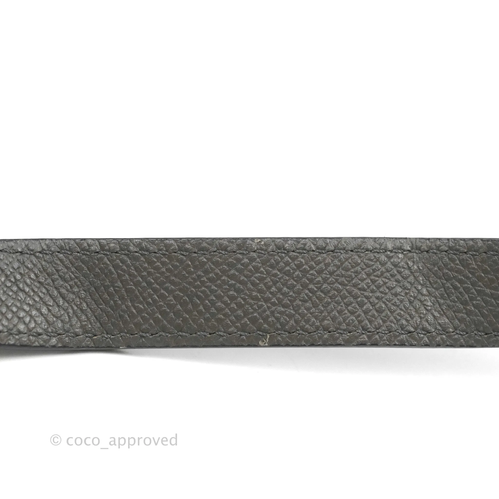 Celine Micro Belt Bag Grey Grained Calfskin Gold Hardware