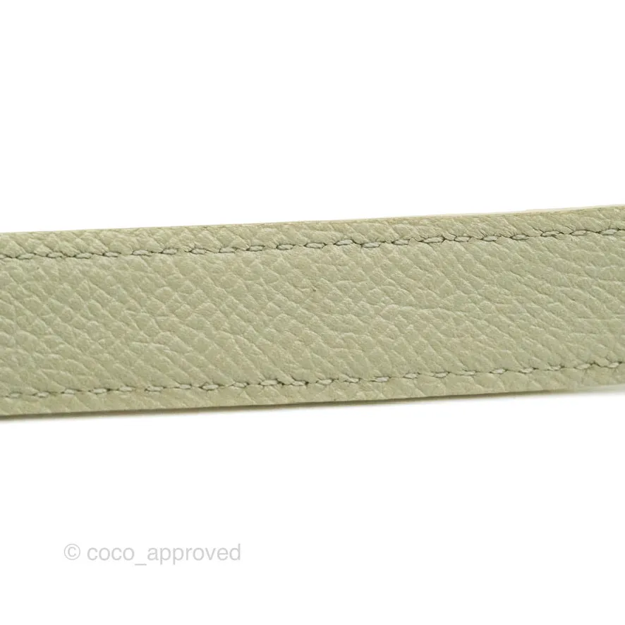 Celine Micro Belt Bag Light Khaki Grained Calfskin Silver Hardware