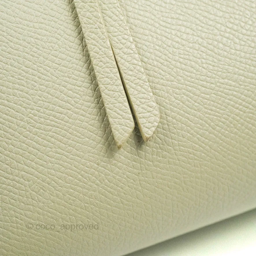 Celine Micro Belt Bag Light Khaki Grained Calfskin Silver Hardware