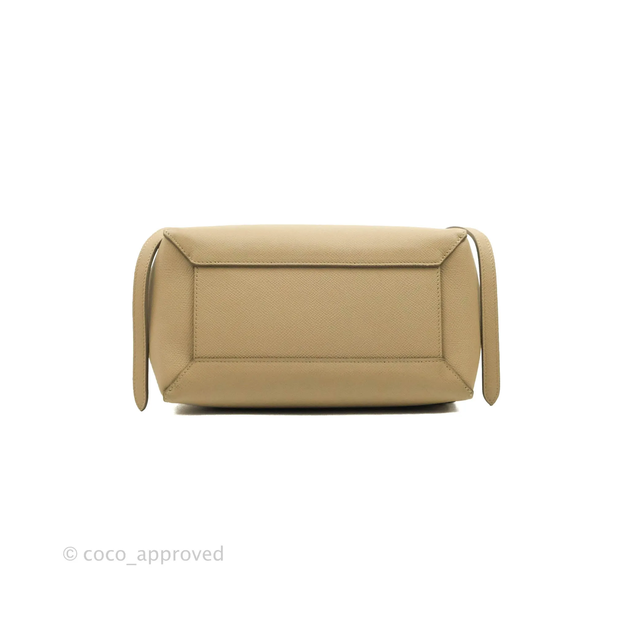 Celine Micro Belt Bag Light Taupe Grained Calfskin Gold Hardware