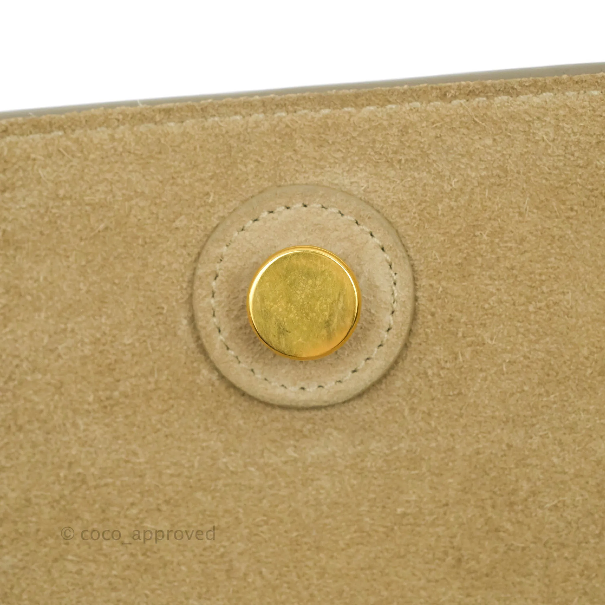 Celine Micro Belt Bag Light Taupe Grained Calfskin Gold Hardware