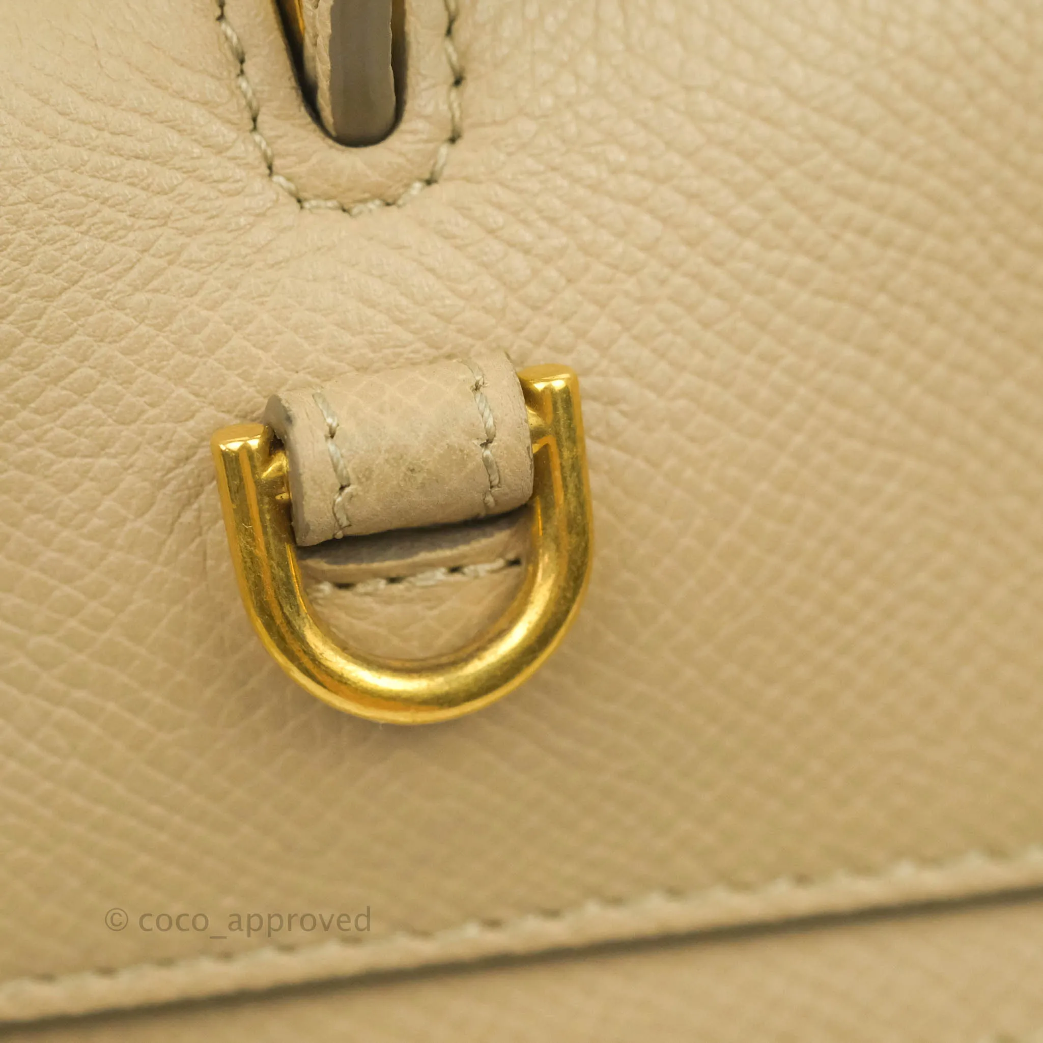Celine Micro Belt Bag Light Taupe Grained Calfskin Gold Hardware