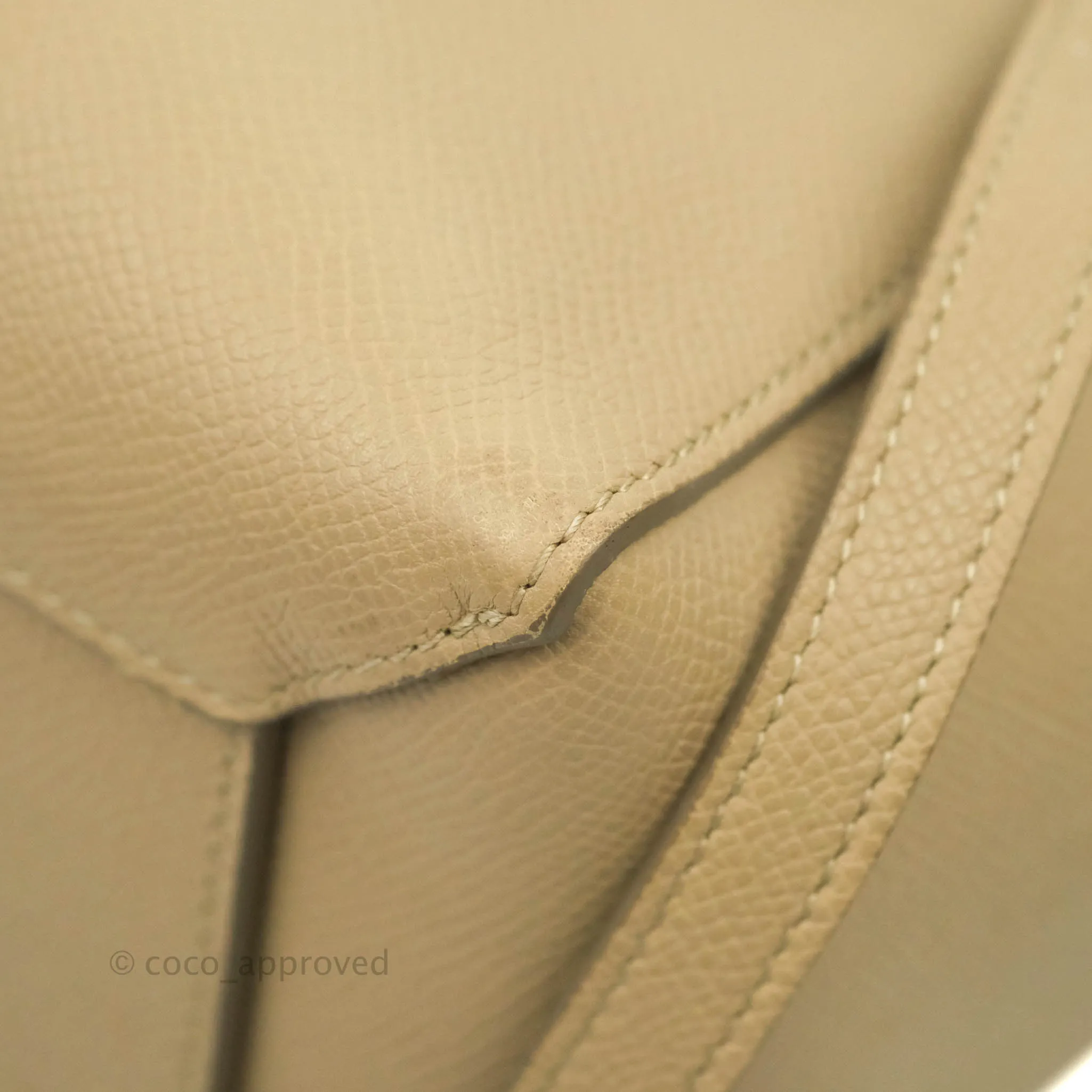 Celine Micro Belt Bag Light Taupe Grained Calfskin Gold Hardware