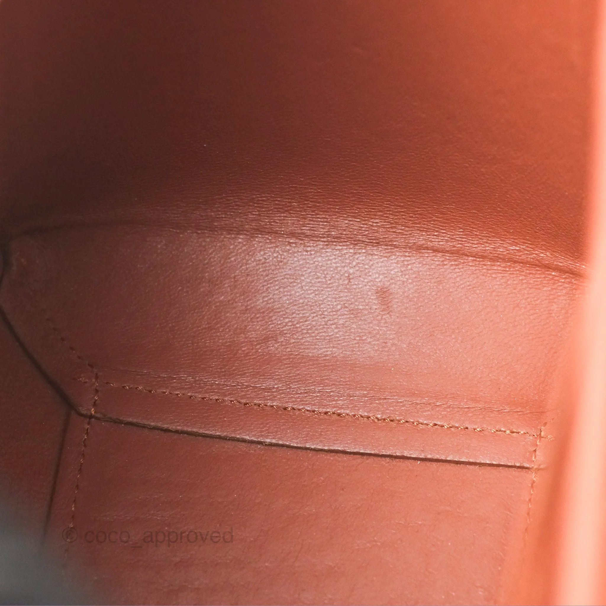 Celine Micro Belt Bag Terracotta Smooth Leather Gold Hardware