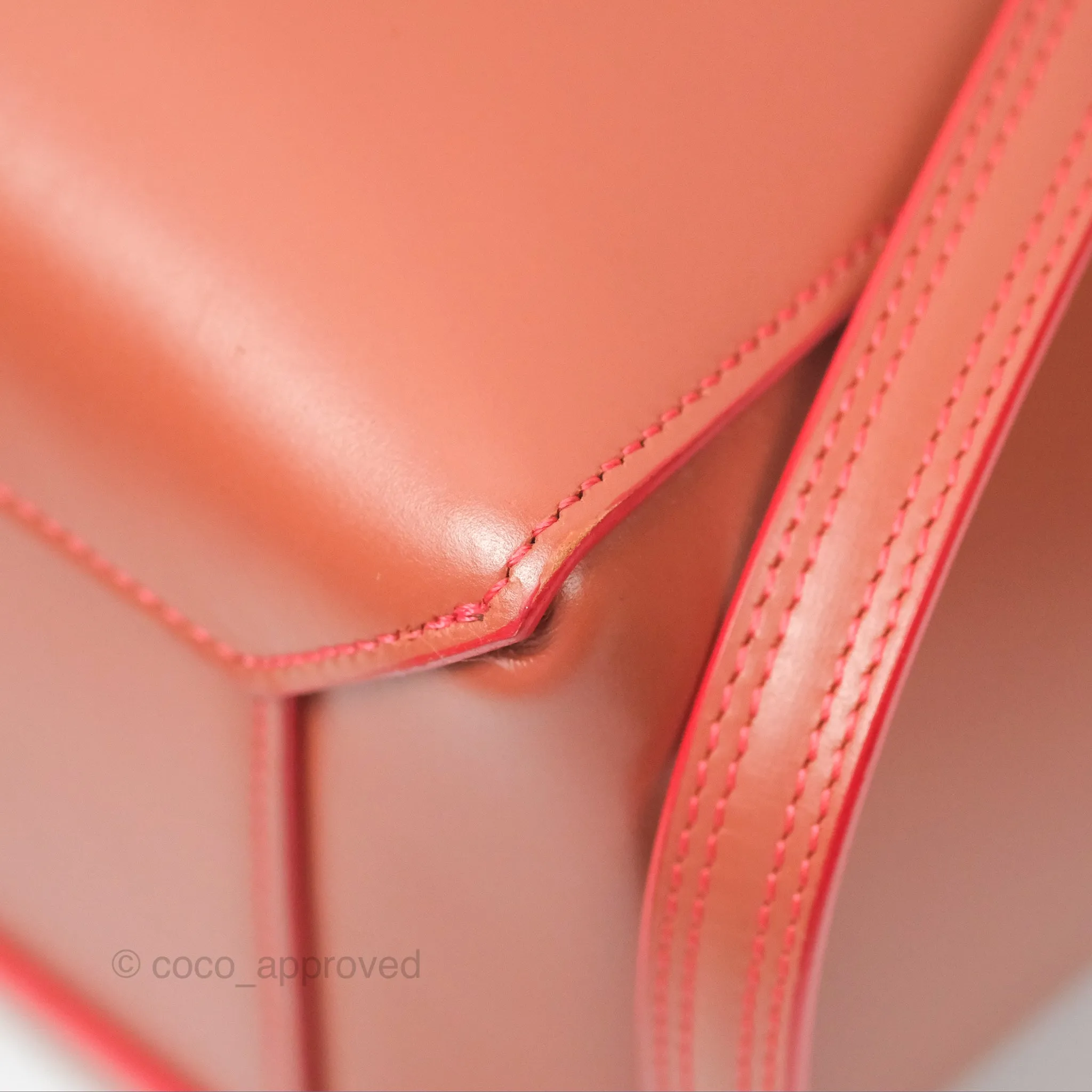 Celine Micro Belt Bag Terracotta Smooth Leather Gold Hardware