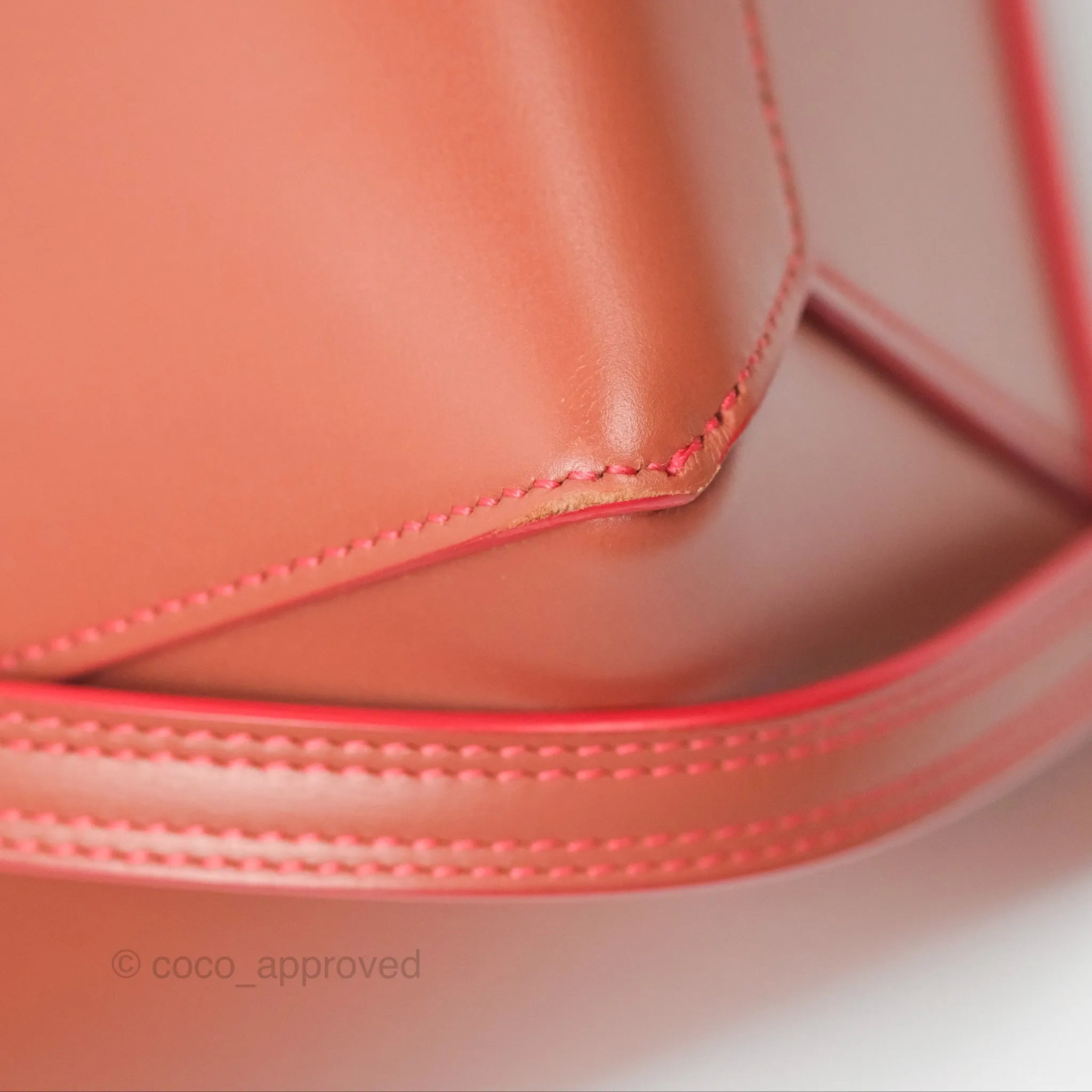 Celine Micro Belt Bag Terracotta Smooth Leather Gold Hardware