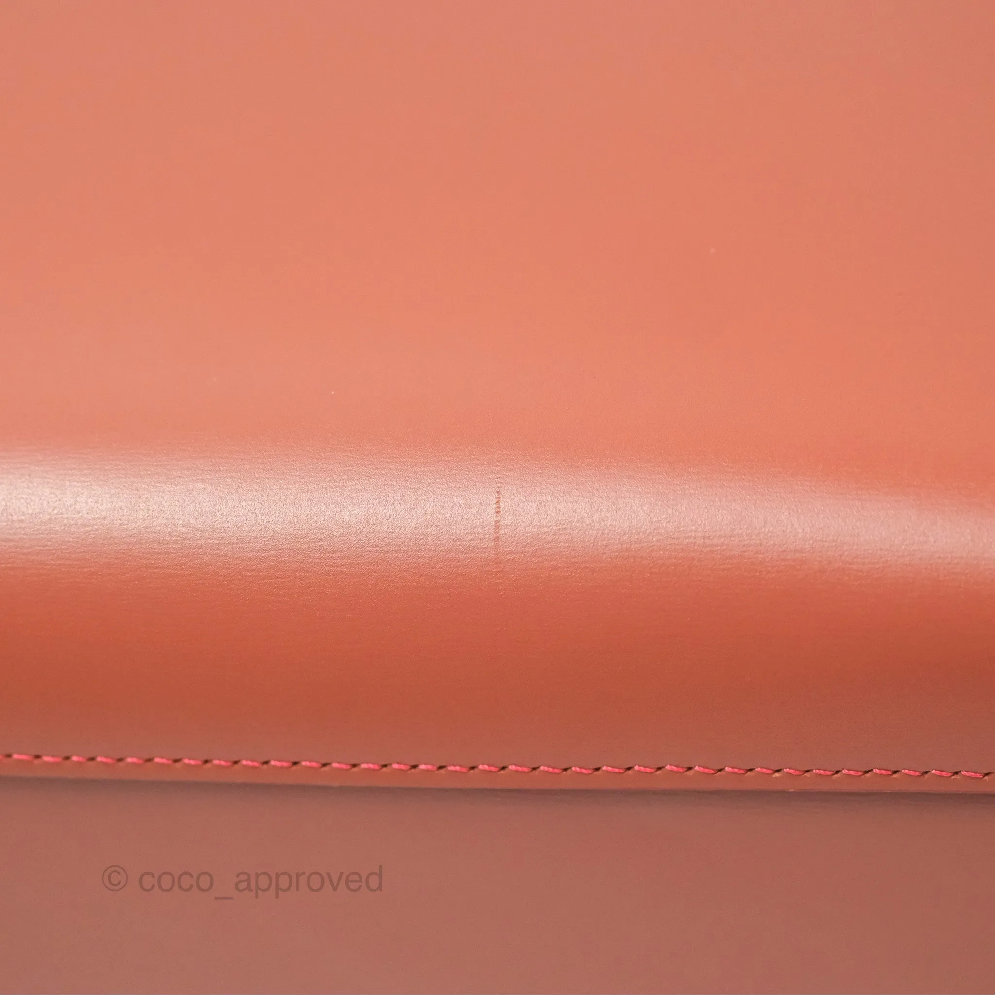 Celine Micro Belt Bag Terracotta Smooth Leather Gold Hardware