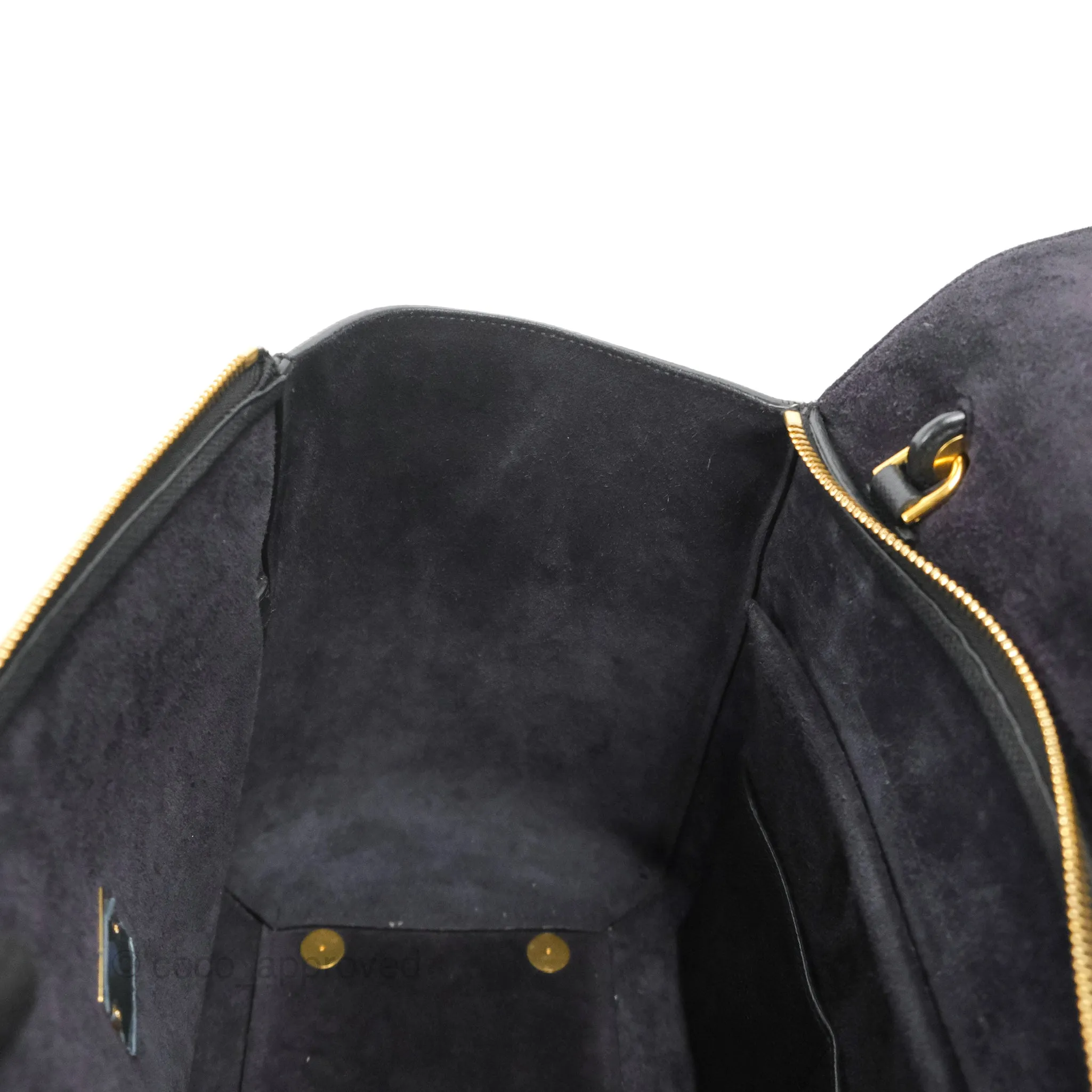 Celine Mini Belt Bag Black Grained Calfskin Gold Hardware