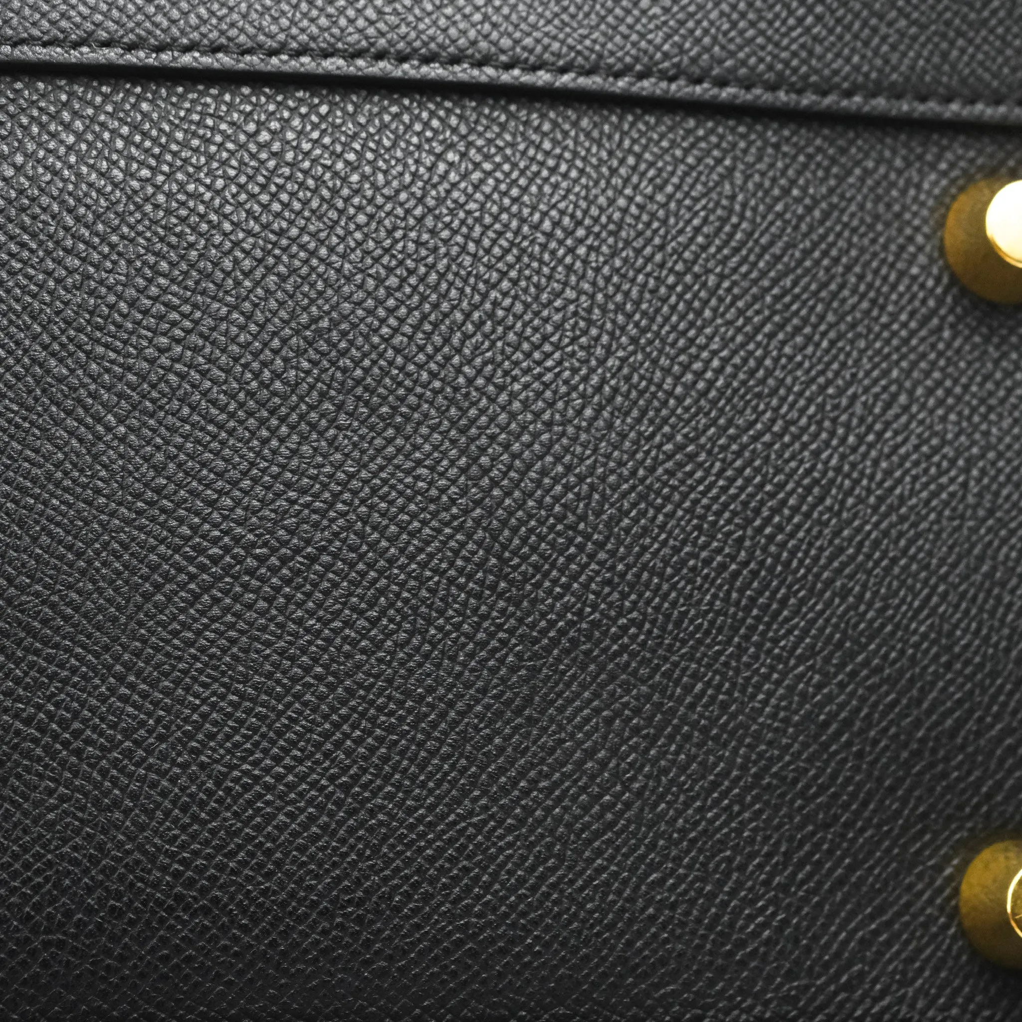 Celine Mini Belt Bag Black Grained Calfskin Gold Hardware