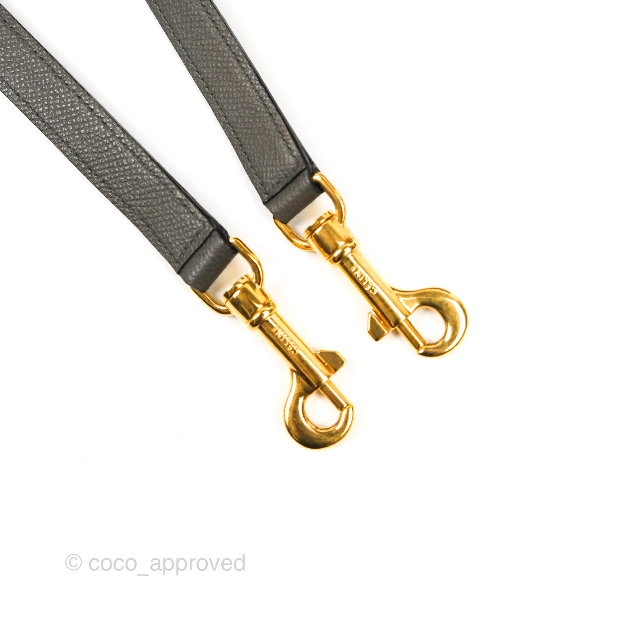 Celine Mini Belt Bag Dark Grey Grained Calfskin