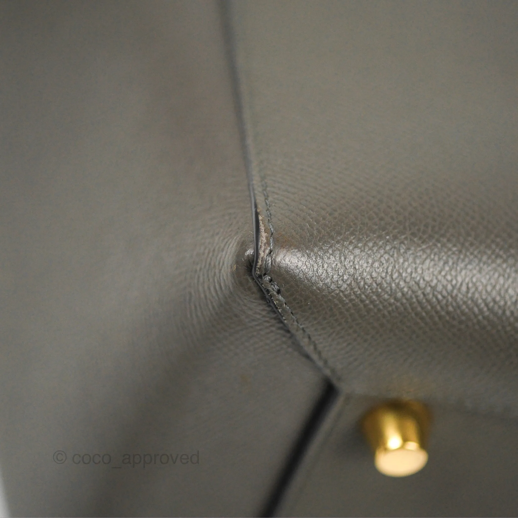 Celine Mini Belt Bag Dark Grey Grained Calfskin