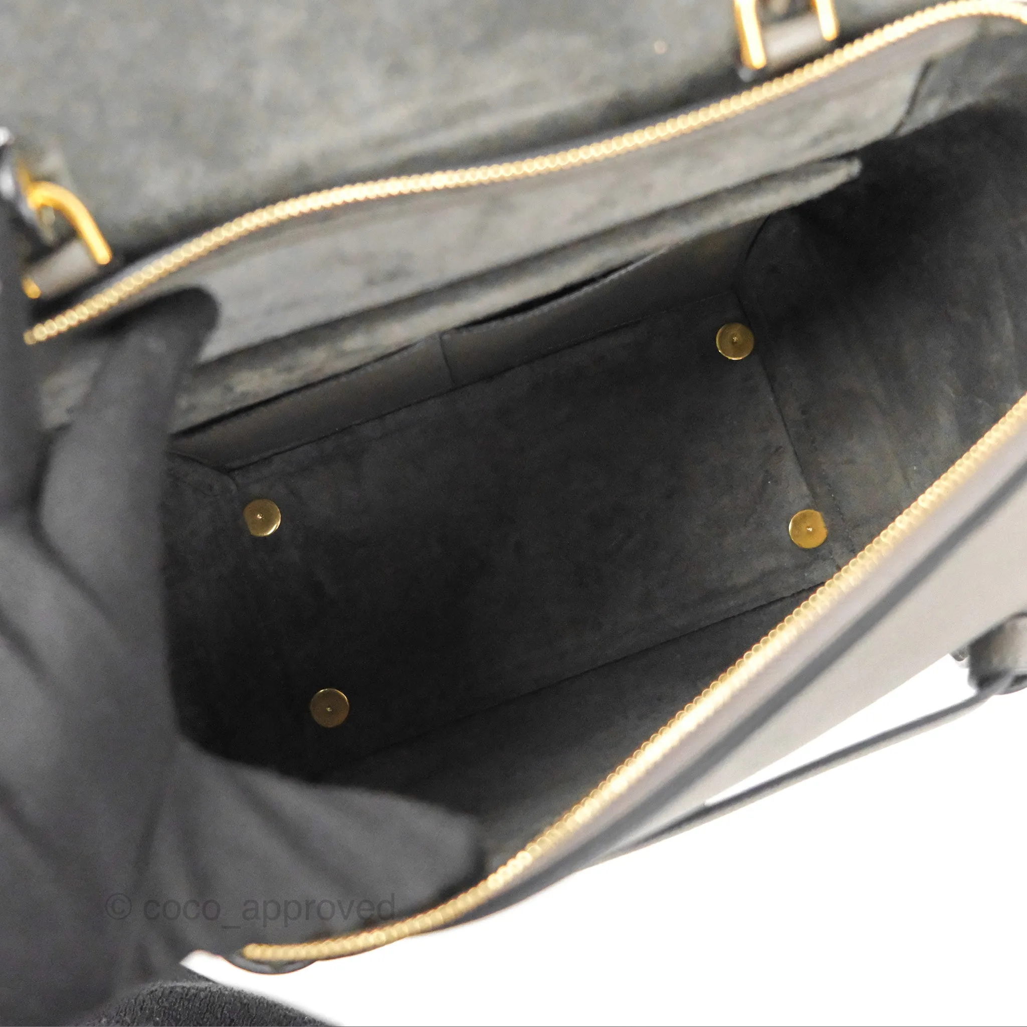 Celine Mini Belt Bag Dark Grey Grained Calfskin