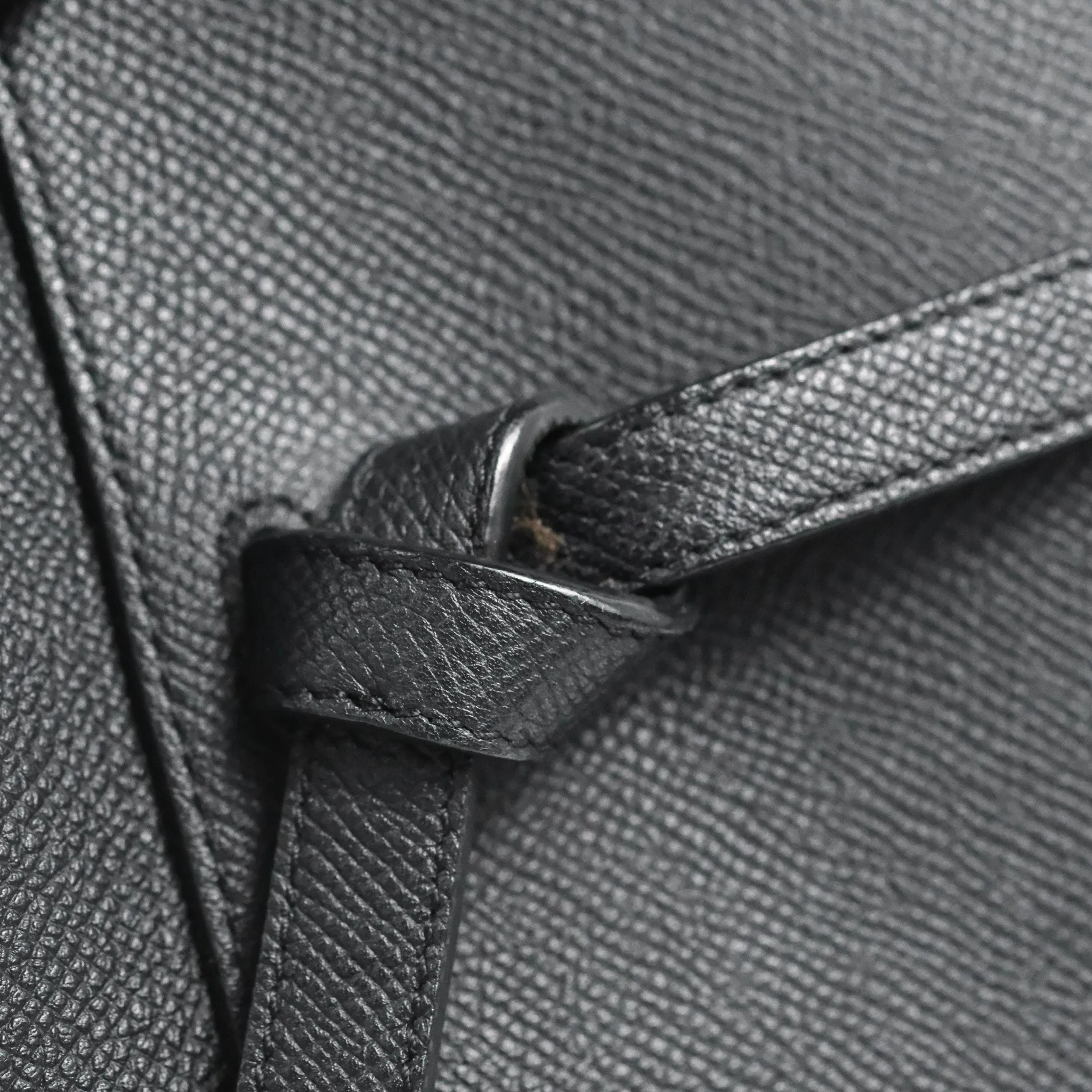 Celine Mini Belt Bag Dark Navy Grained Calfskin Ruthenium Hardware