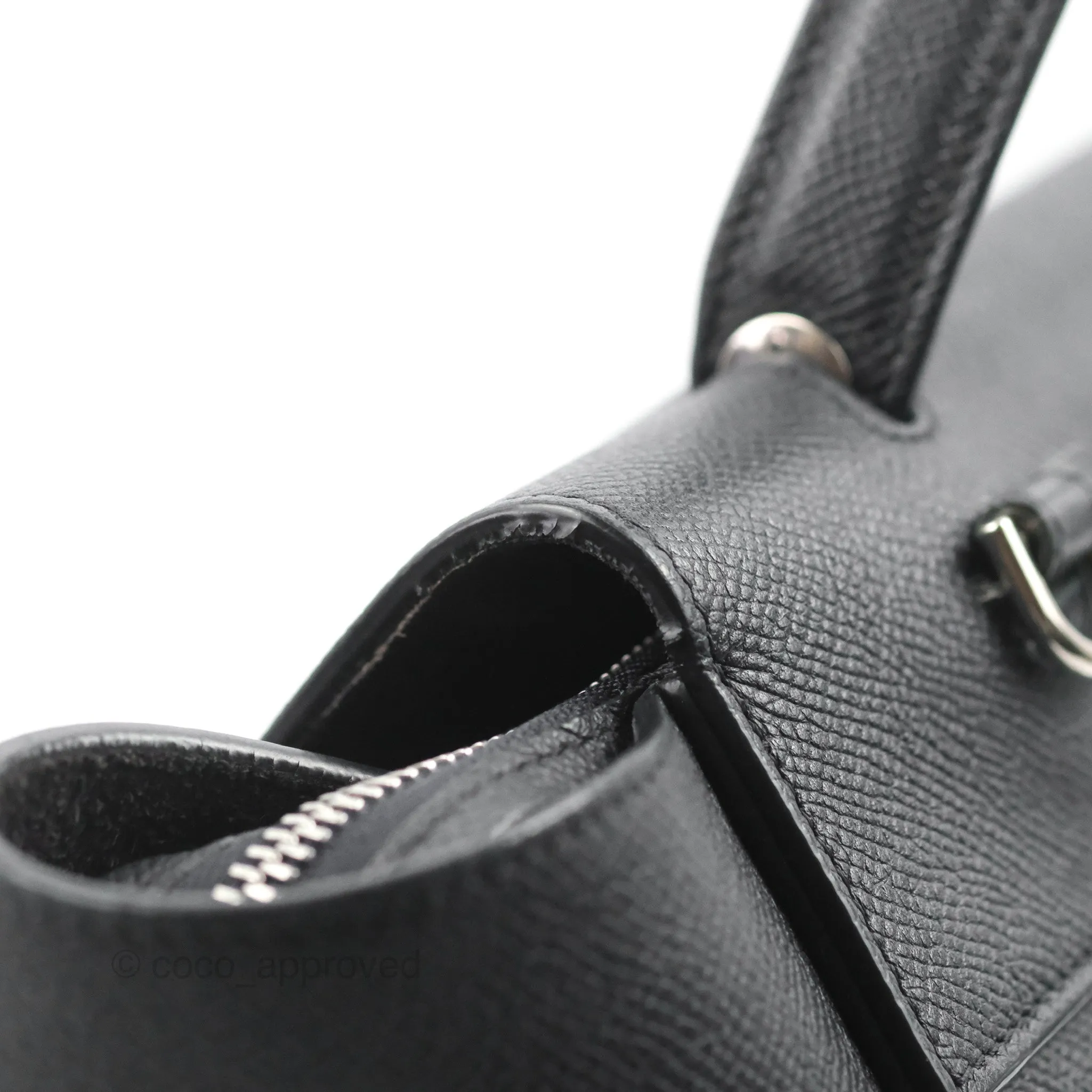 Celine Mini Belt Bag Dark Navy Grained Calfskin Ruthenium Hardware