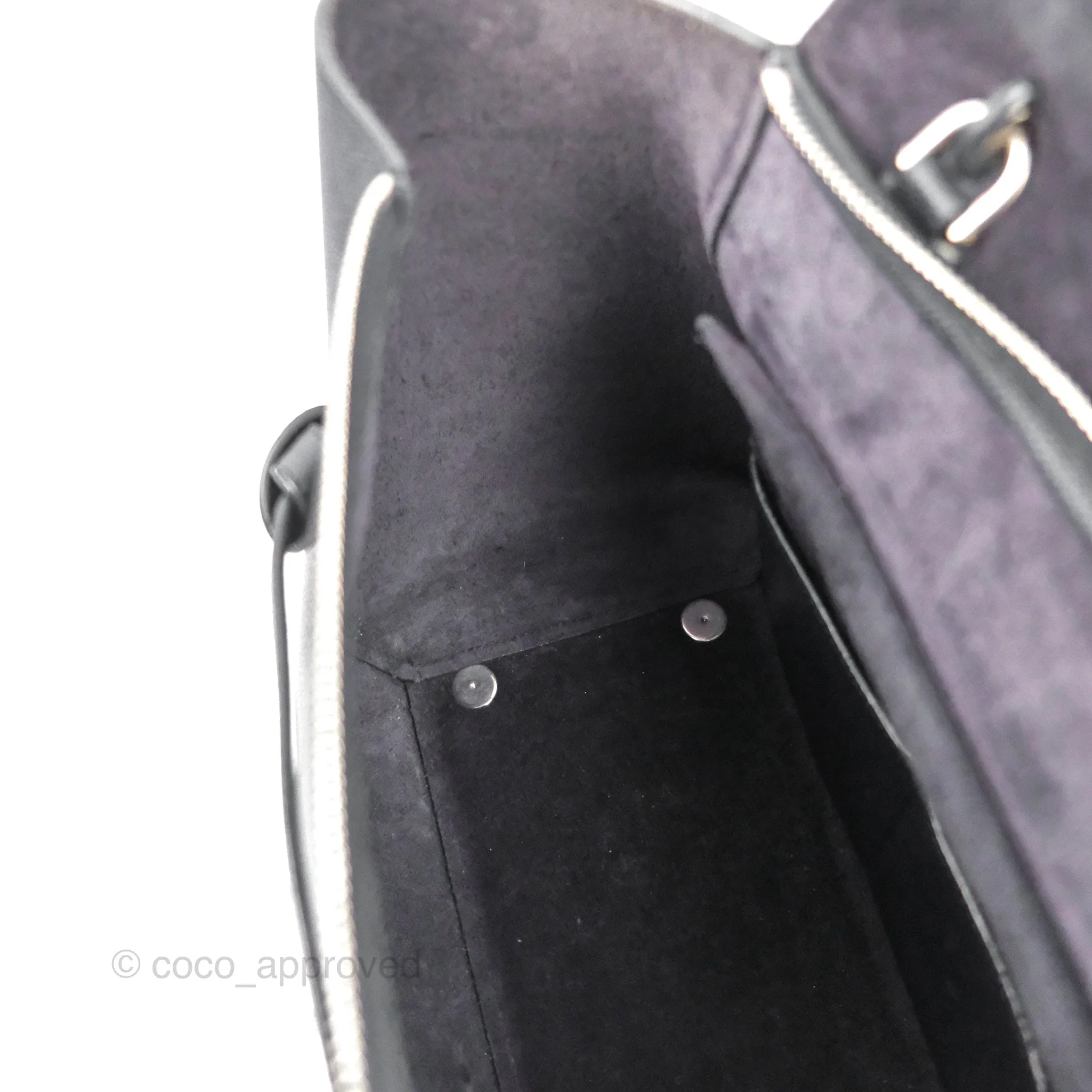 Celine Mini Belt Bag Dark Navy Grained Calfskin Ruthenium Hardware