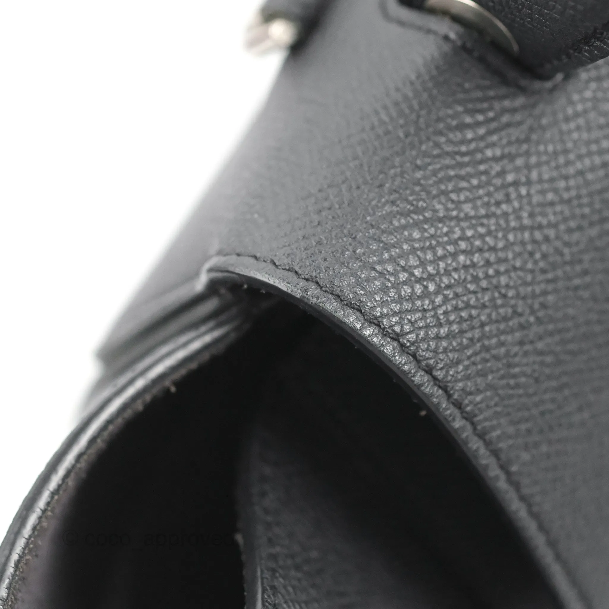 Celine Mini Belt Bag Dark Navy Grained Calfskin Ruthenium Hardware