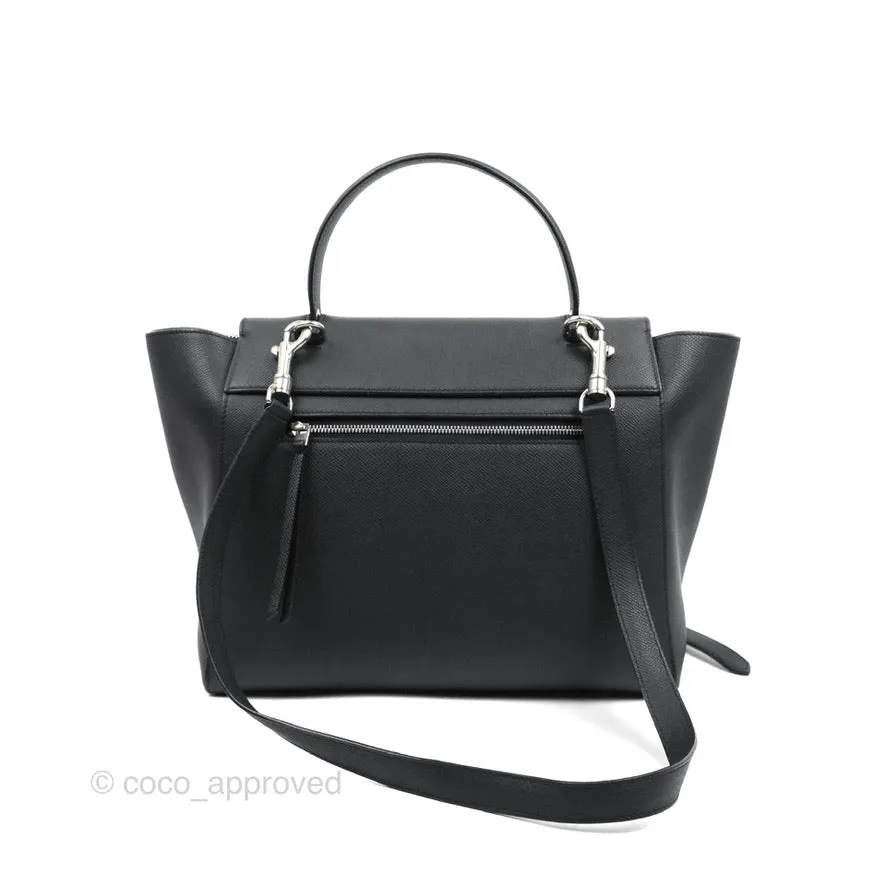 Celine Mini Belt Bag Dark Navy Grained Calfskin Silver Hardware