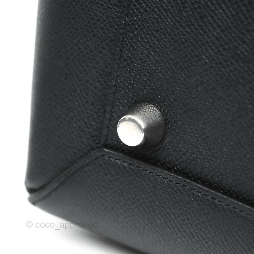 Celine Mini Belt Bag Dark Navy Grained Calfskin Silver Hardware