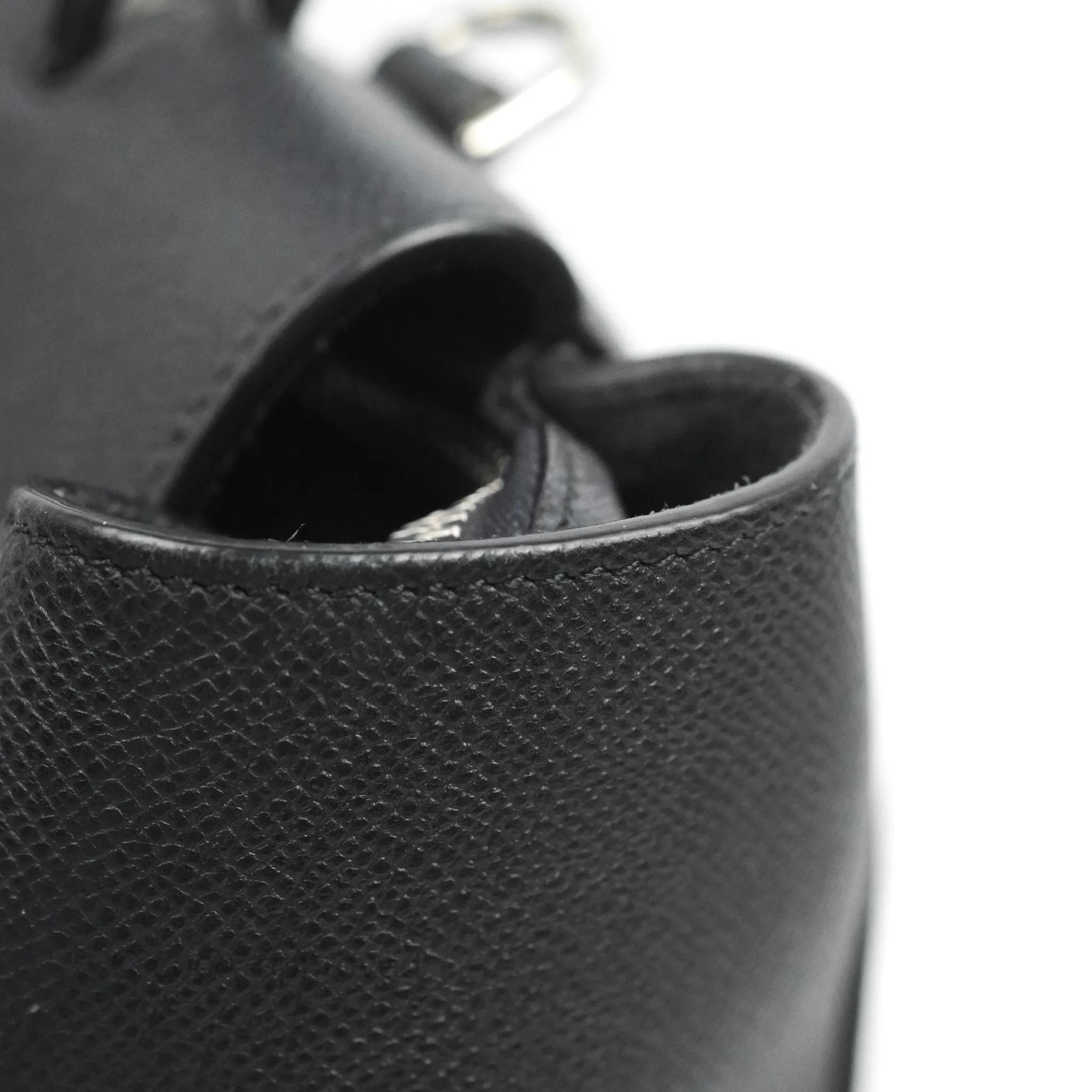 Celine Mini Belt Bag Dark Navy Grained Calfskin Silver Hardware
