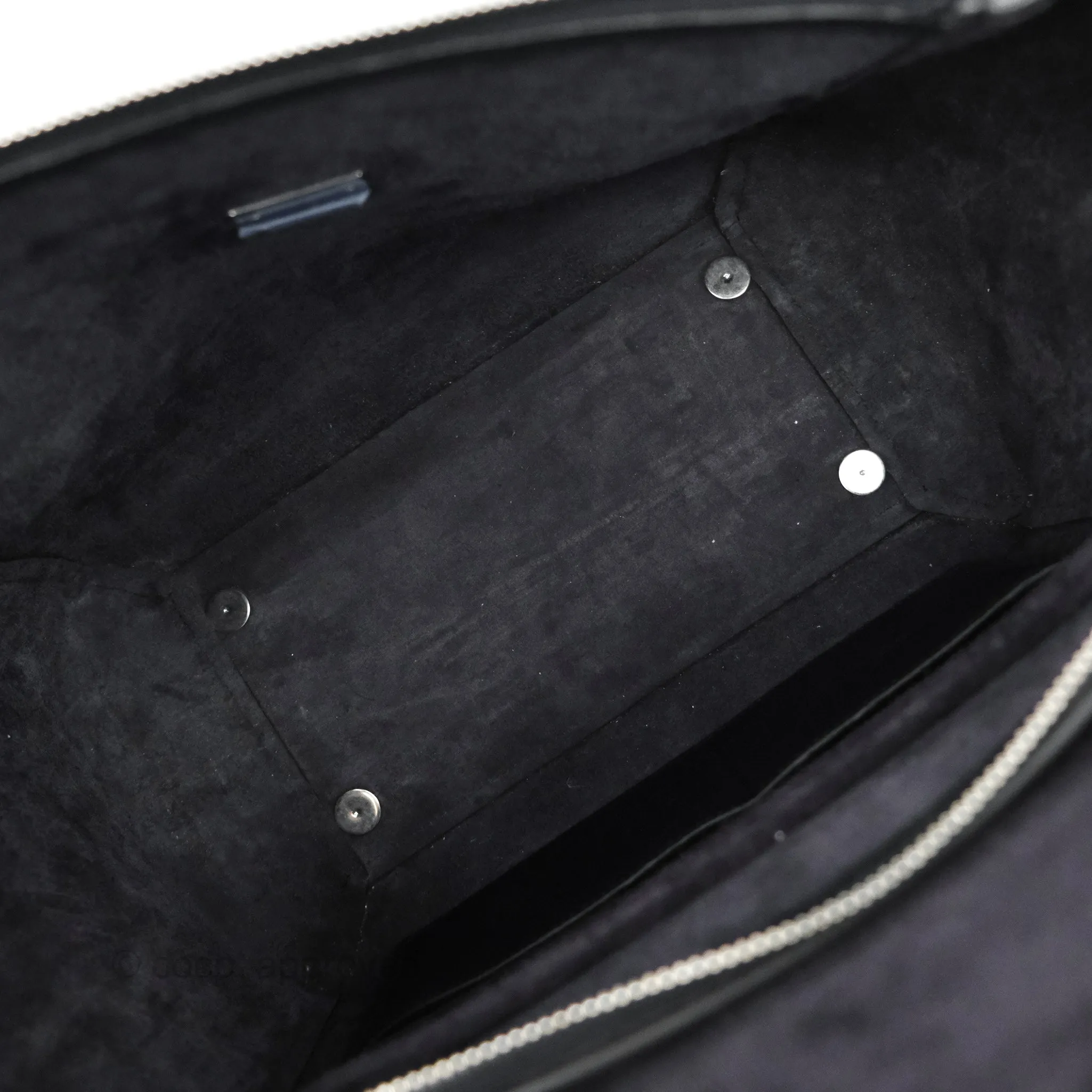 Celine Mini Belt Bag Dark Navy Grained Calfskin Silver Hardware