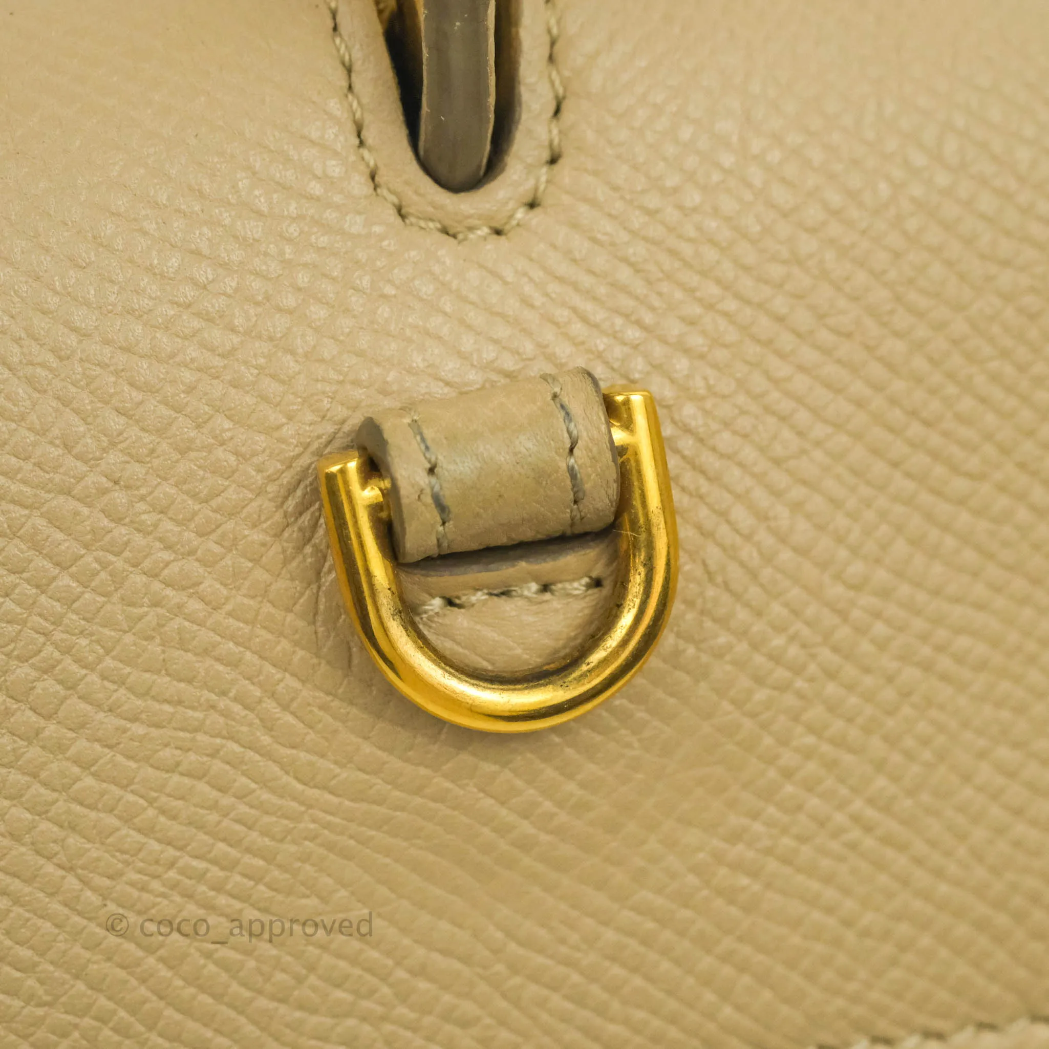 Celine Mini Belt Bag Dune Grained Calfskin Gold Hardware