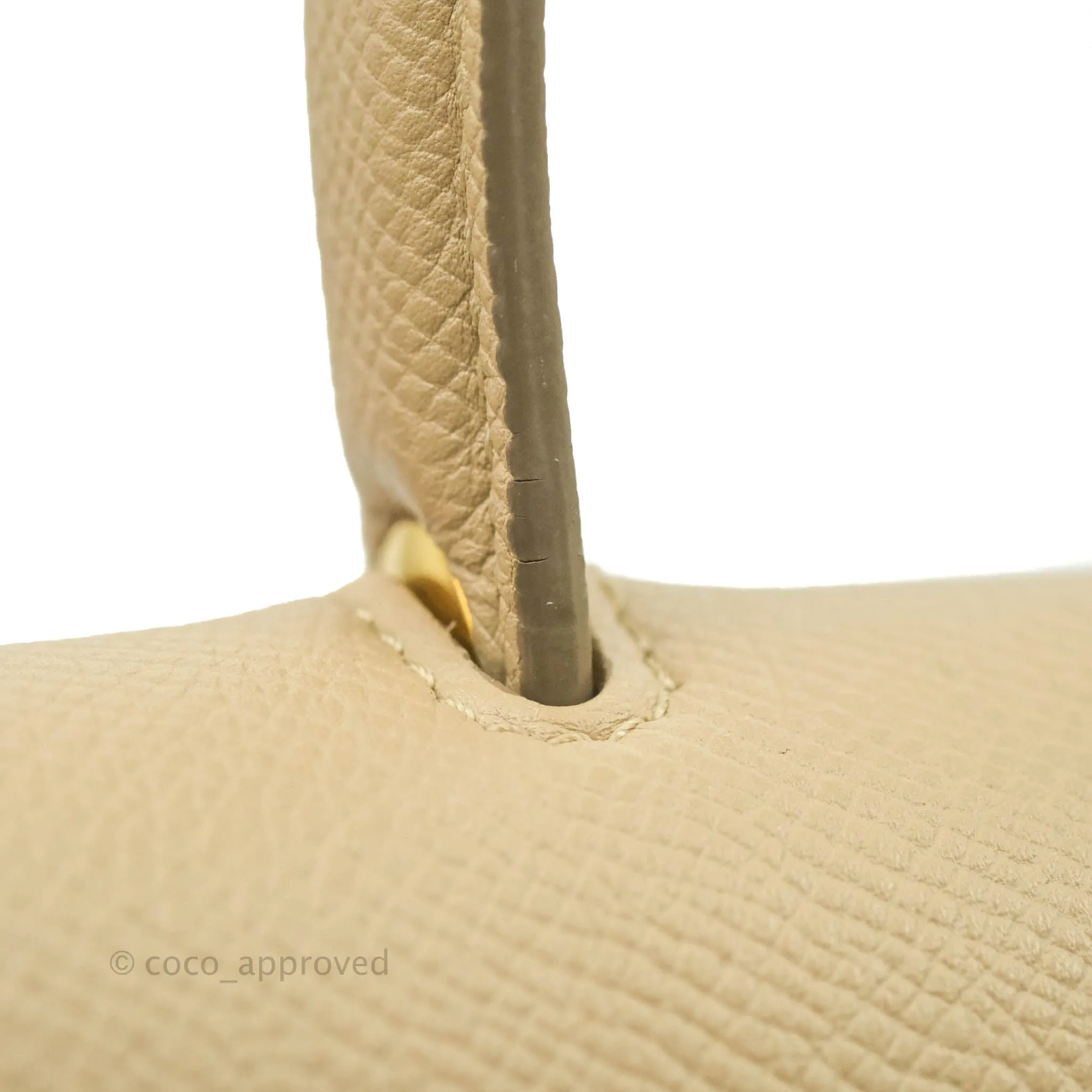 Celine Mini Belt Bag Dune Grained Calfskin Gold Hardware