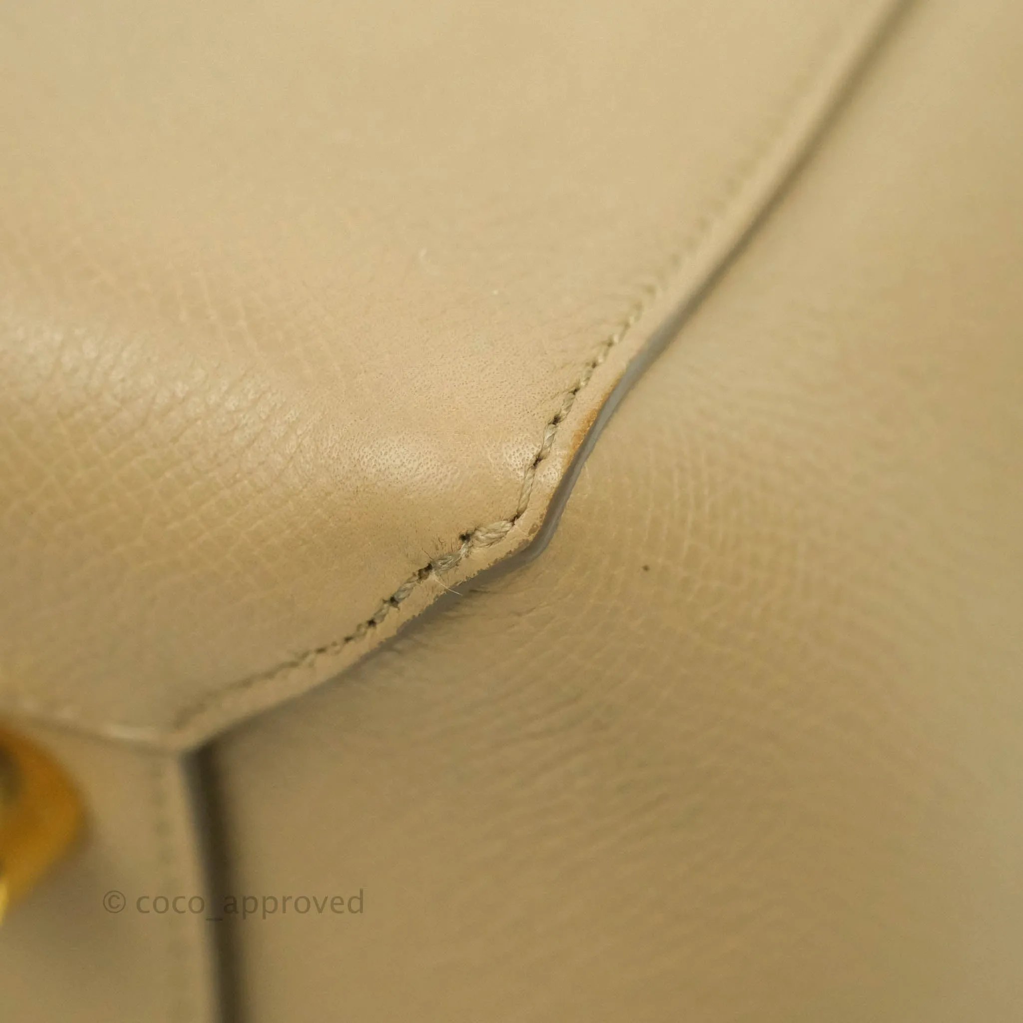Celine Mini Belt Bag Dune Grained Calfskin Gold Hardware