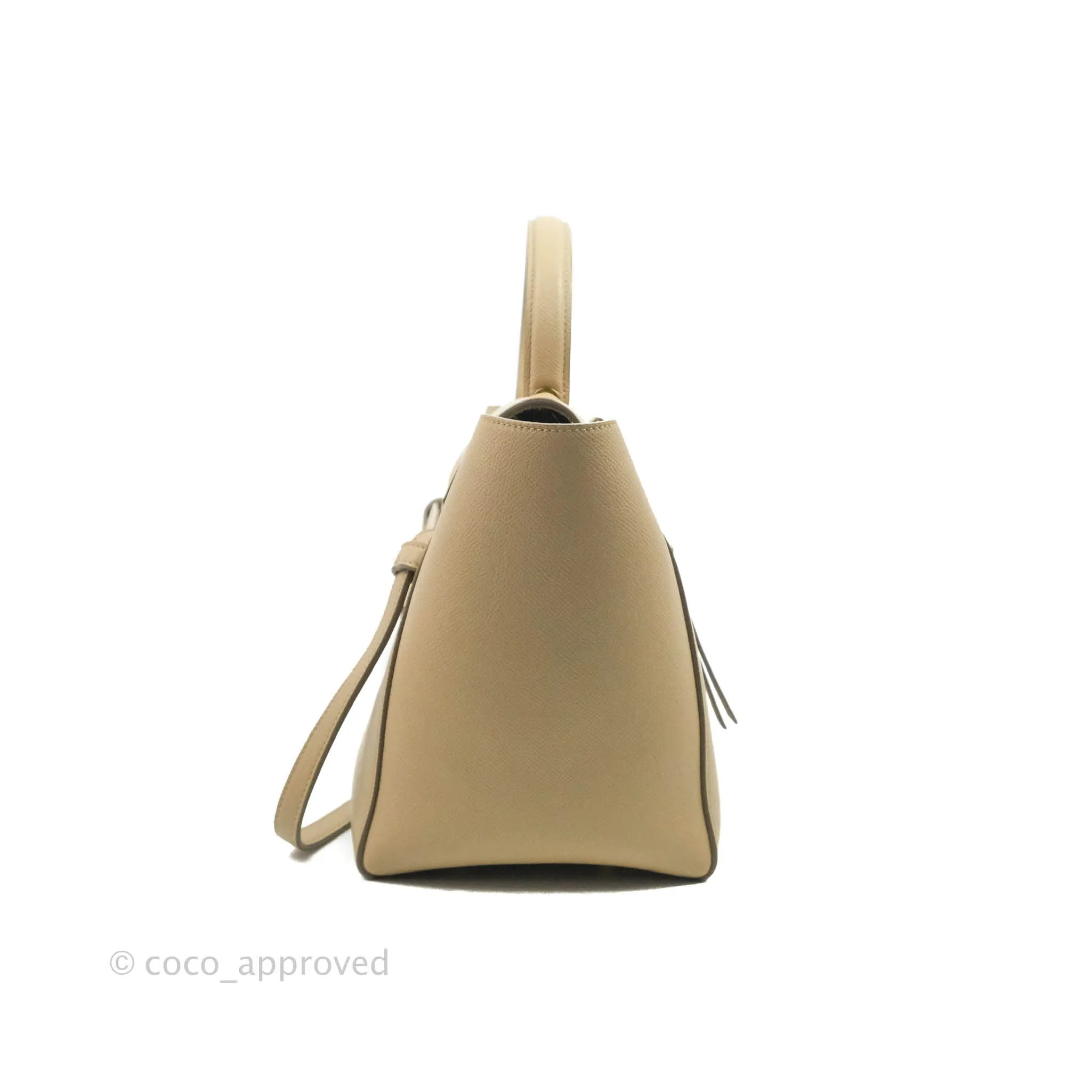Celine Mini Belt Bag Dune Grained Calfskin Gold Hardware