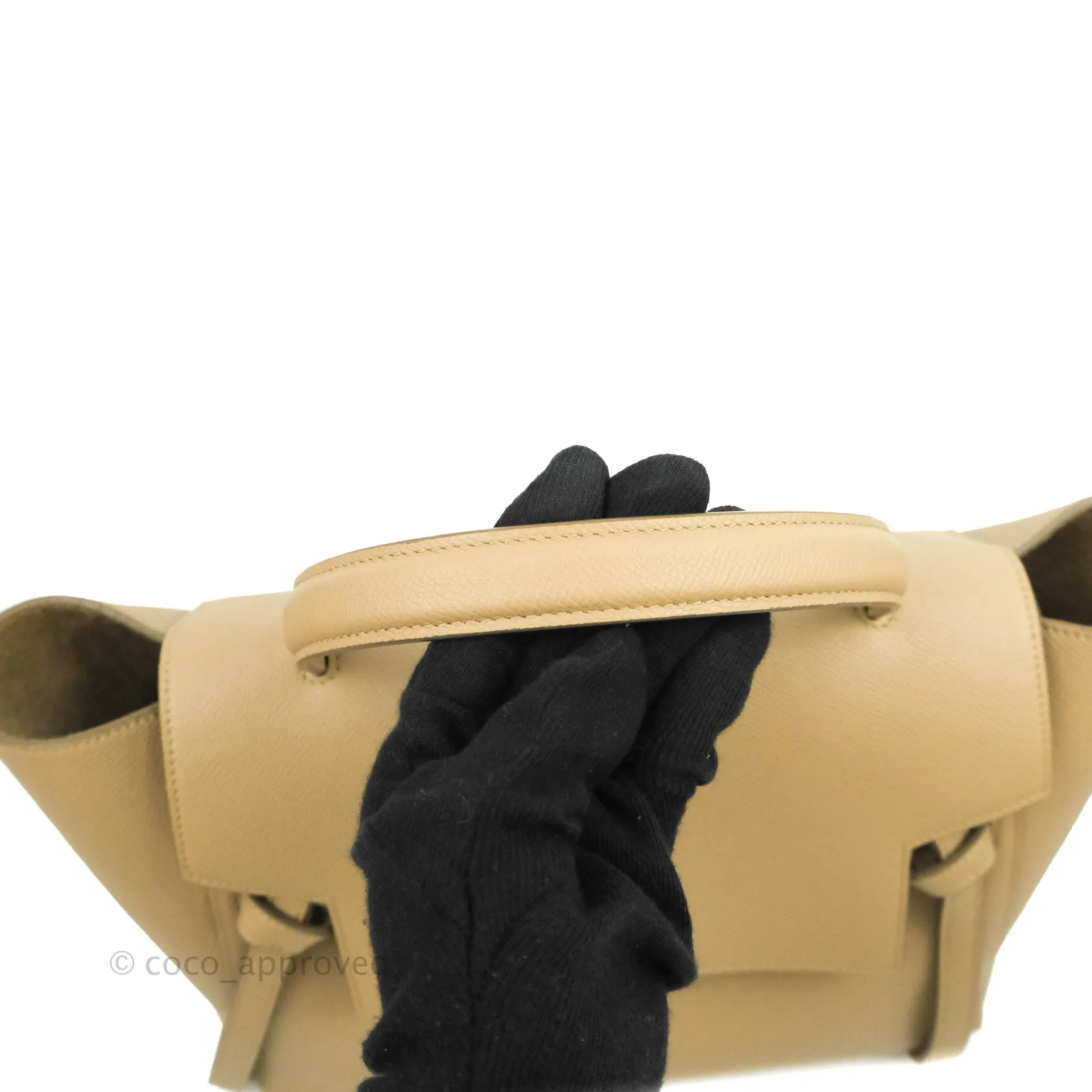 Celine Mini Belt Bag Dune Grained Calfskin Gold Hardware