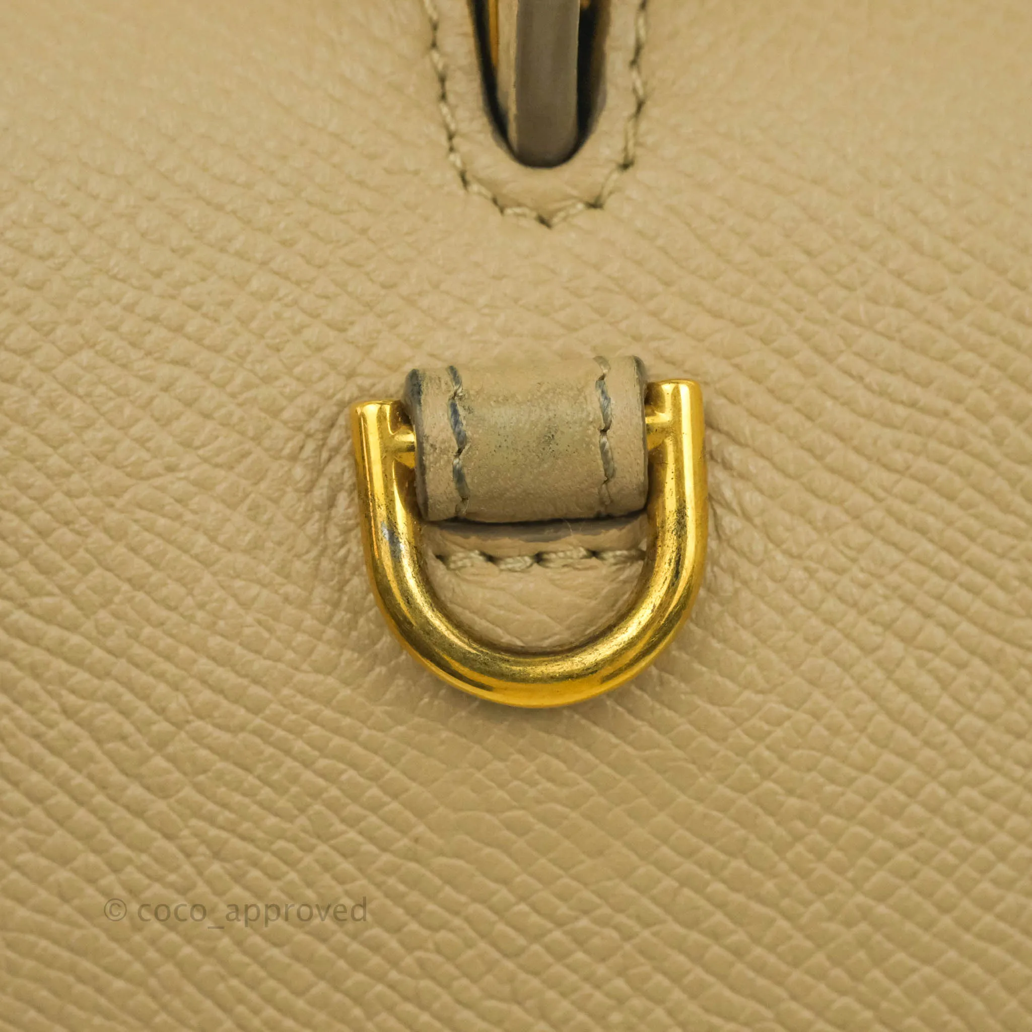 Celine Mini Belt Bag Dune Grained Calfskin Gold Hardware