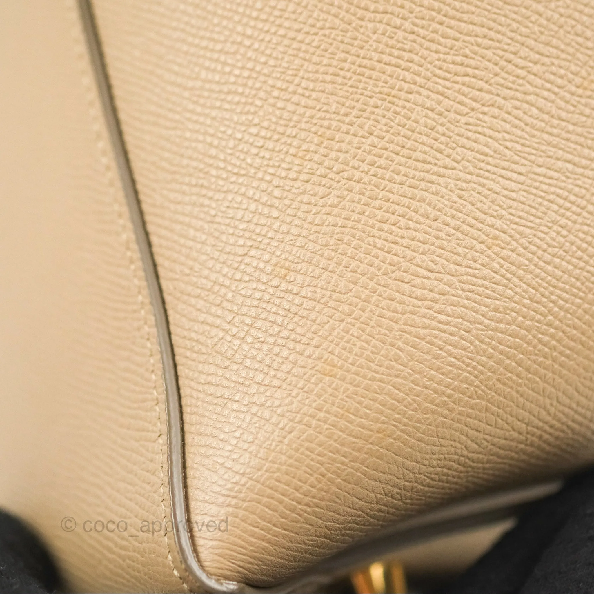 Celine Mini Belt Bag Light Taupe Grained Calfskin Gold Hardware