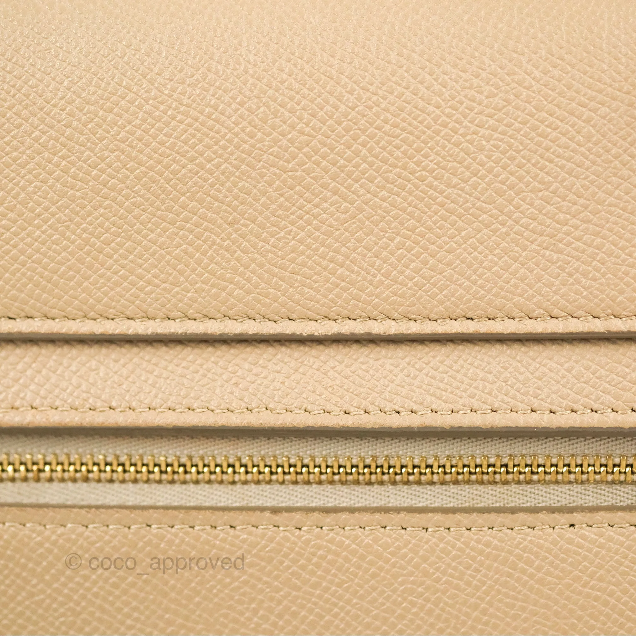 Celine Mini Belt Bag Light Taupe Grained Calfskin Gold Hardware