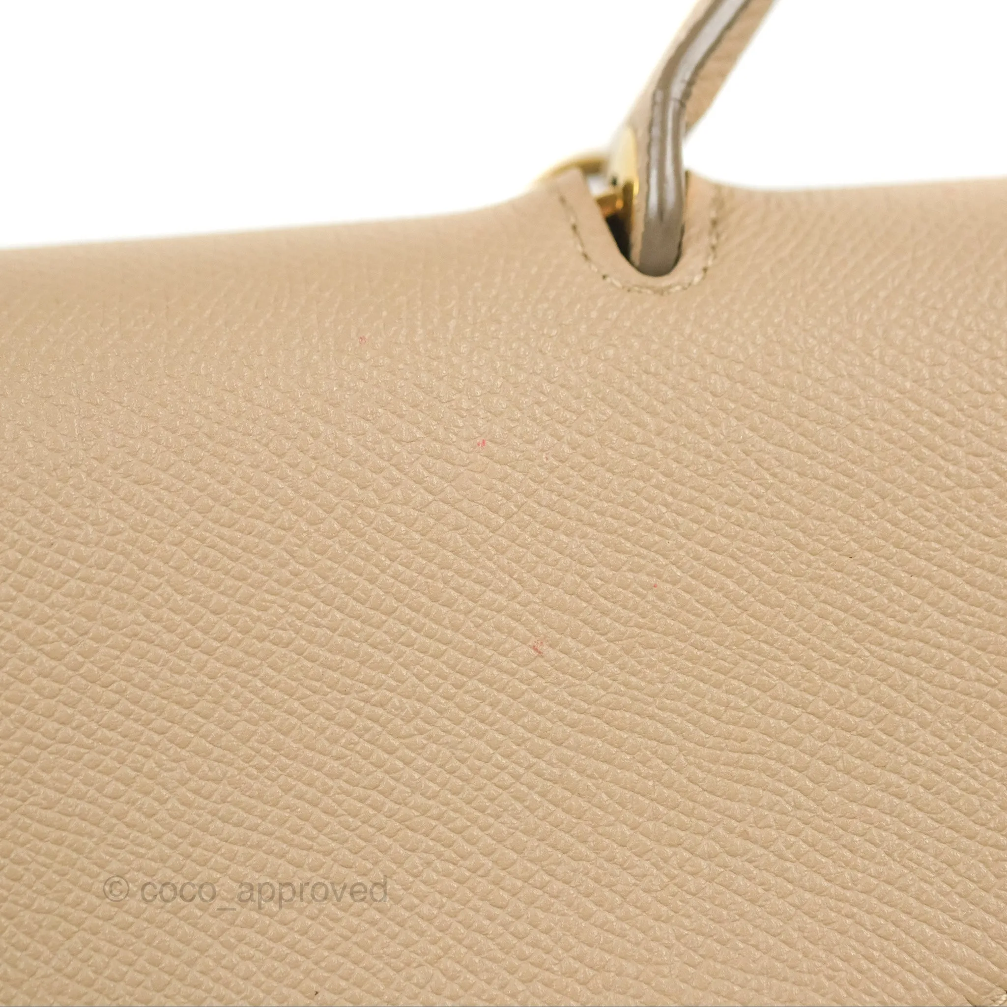 Celine Mini Belt Bag Light Taupe Grained Calfskin Gold Hardware