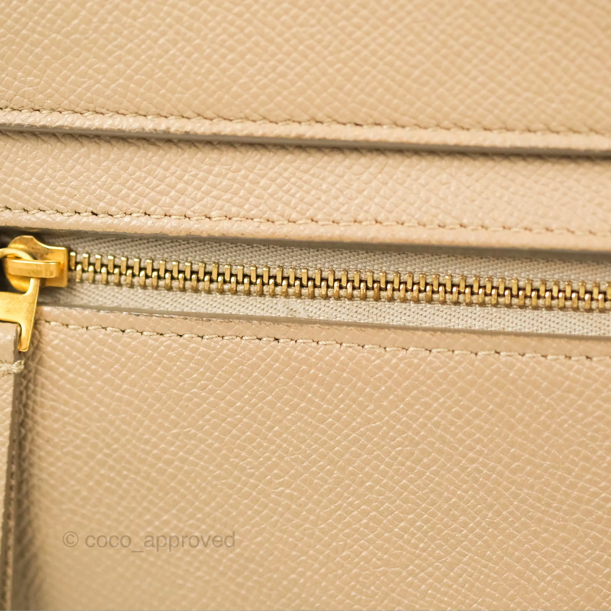 Celine Mini Belt Bag Light Taupe Grained Calfskin Gold Hardware