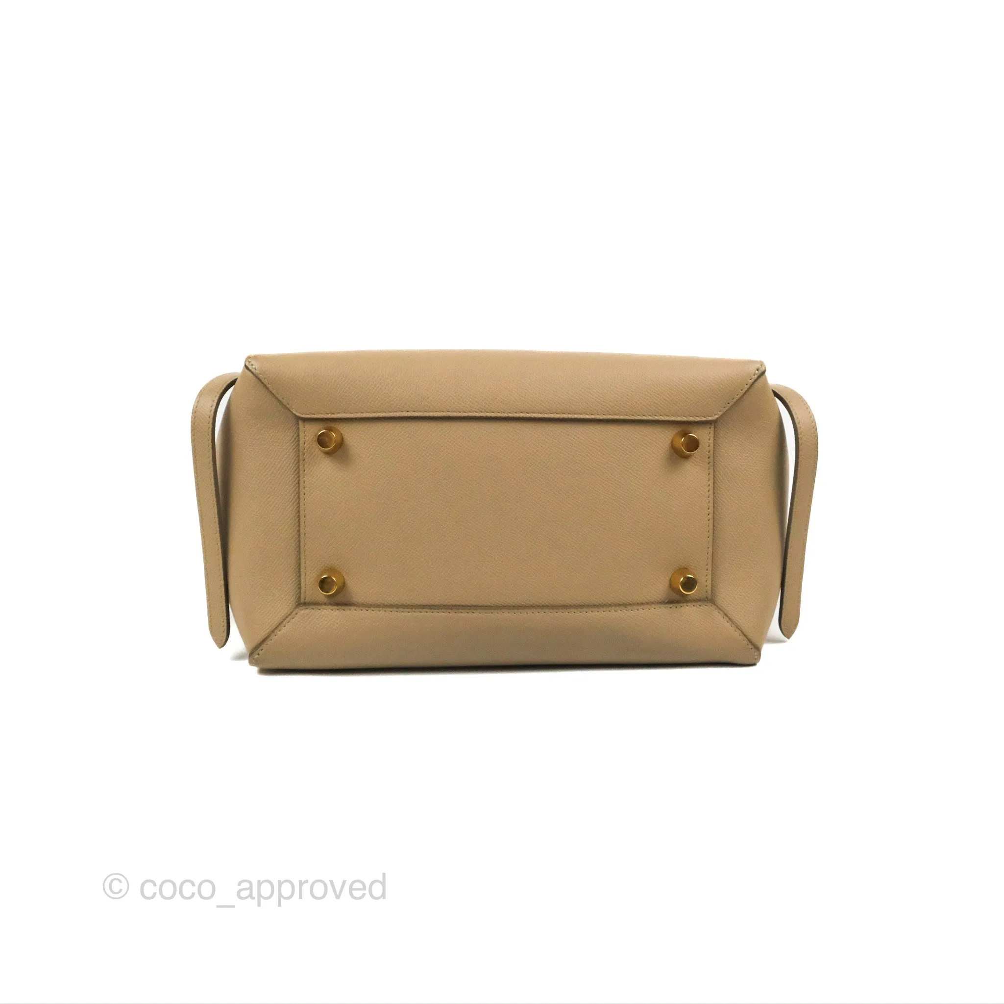 Celine Mini Belt Bag Light Taupe Grained Calfskin Gold Hardware